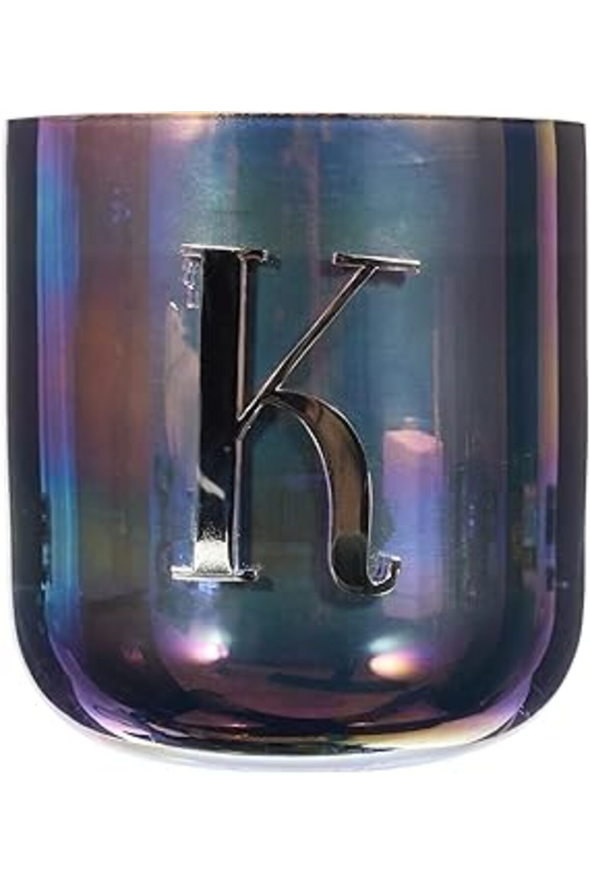 NETWORK ART Chakra Metal Harfli Kokulu Mum, Gunmetal, K