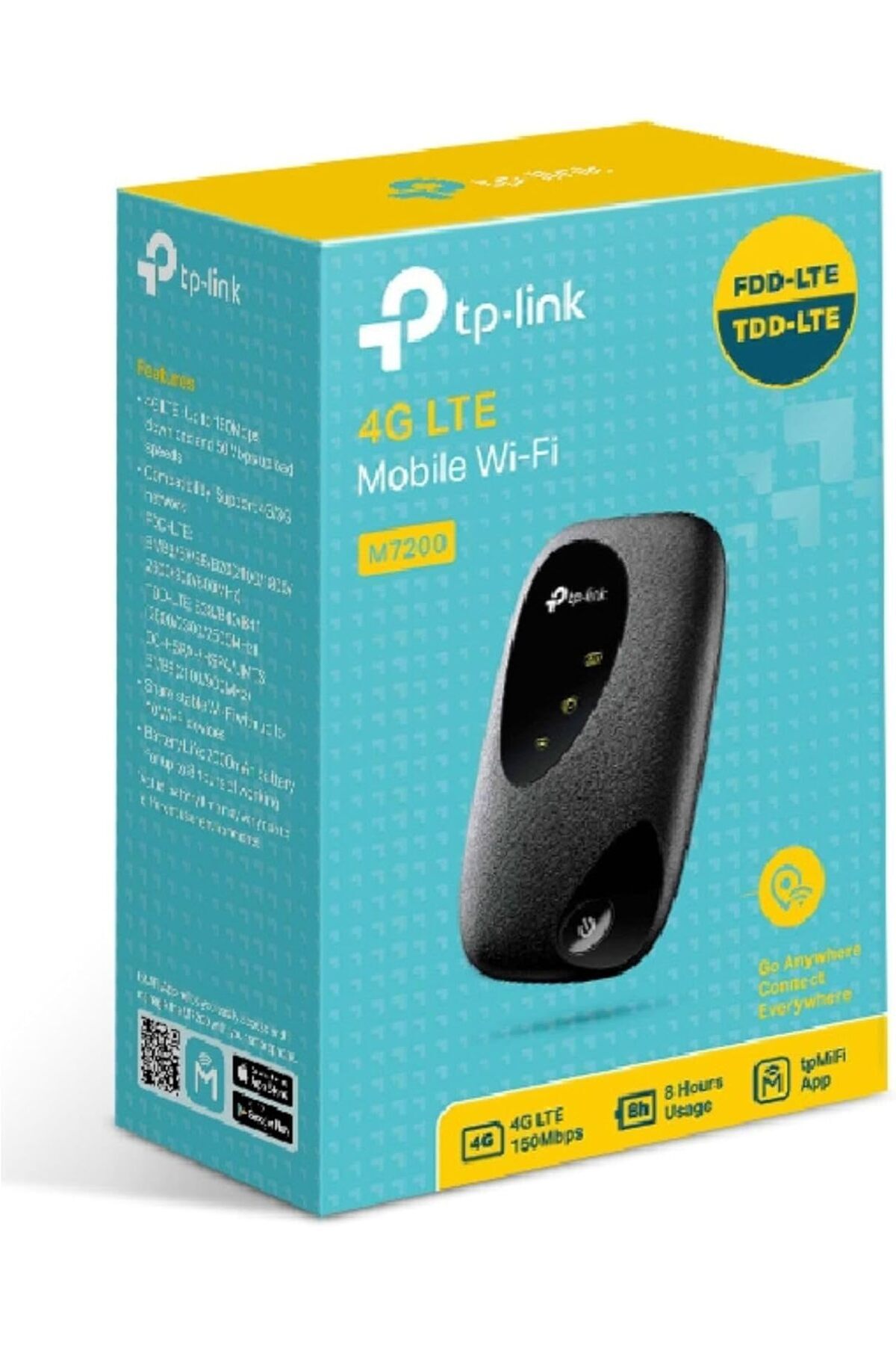 TP-LINK-راوتر TPLINK 4G LTE المحمول M7200 7