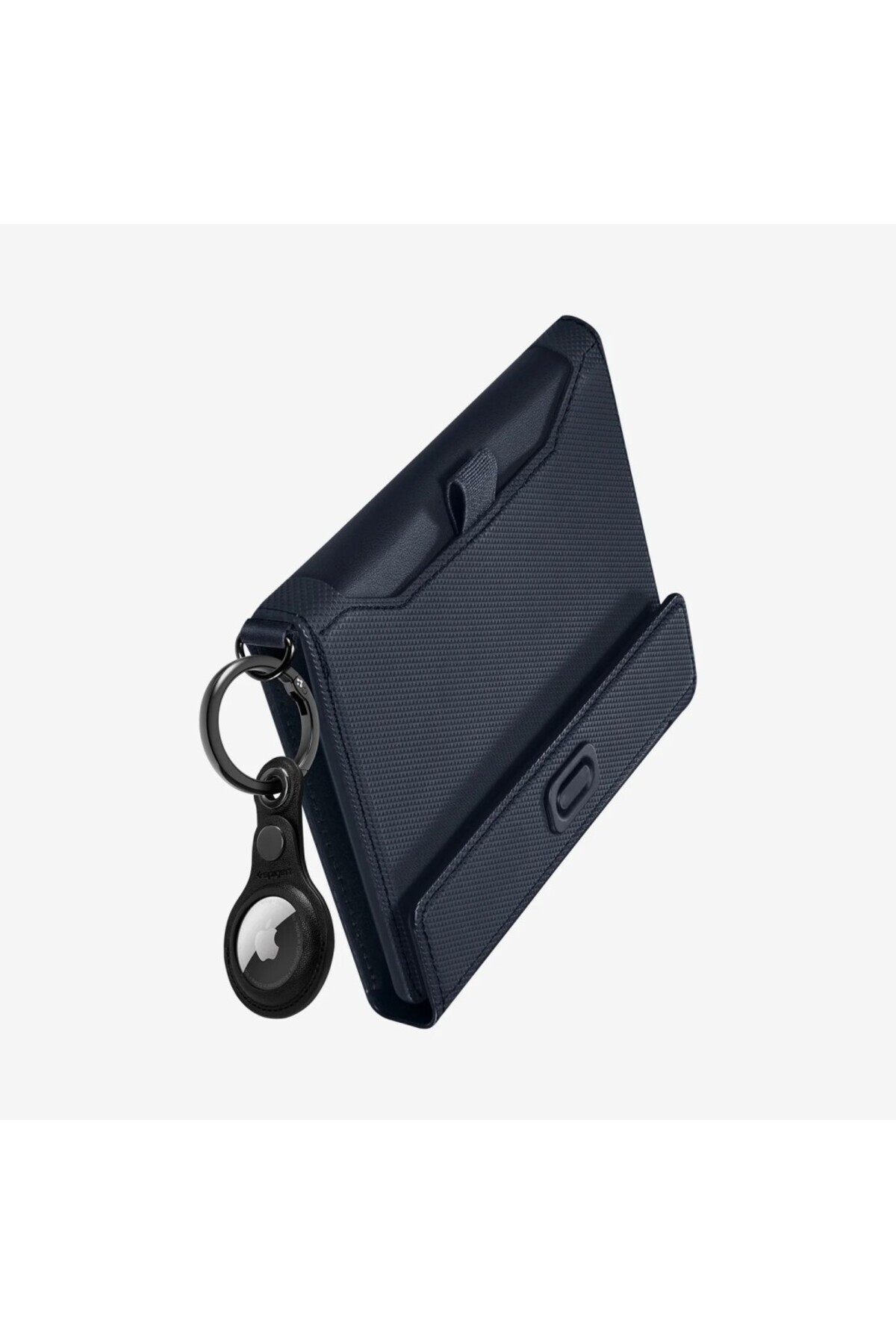 Spigen-Rfid Protected Passport Holder Travel Bag Navy Blue Afa08721 2