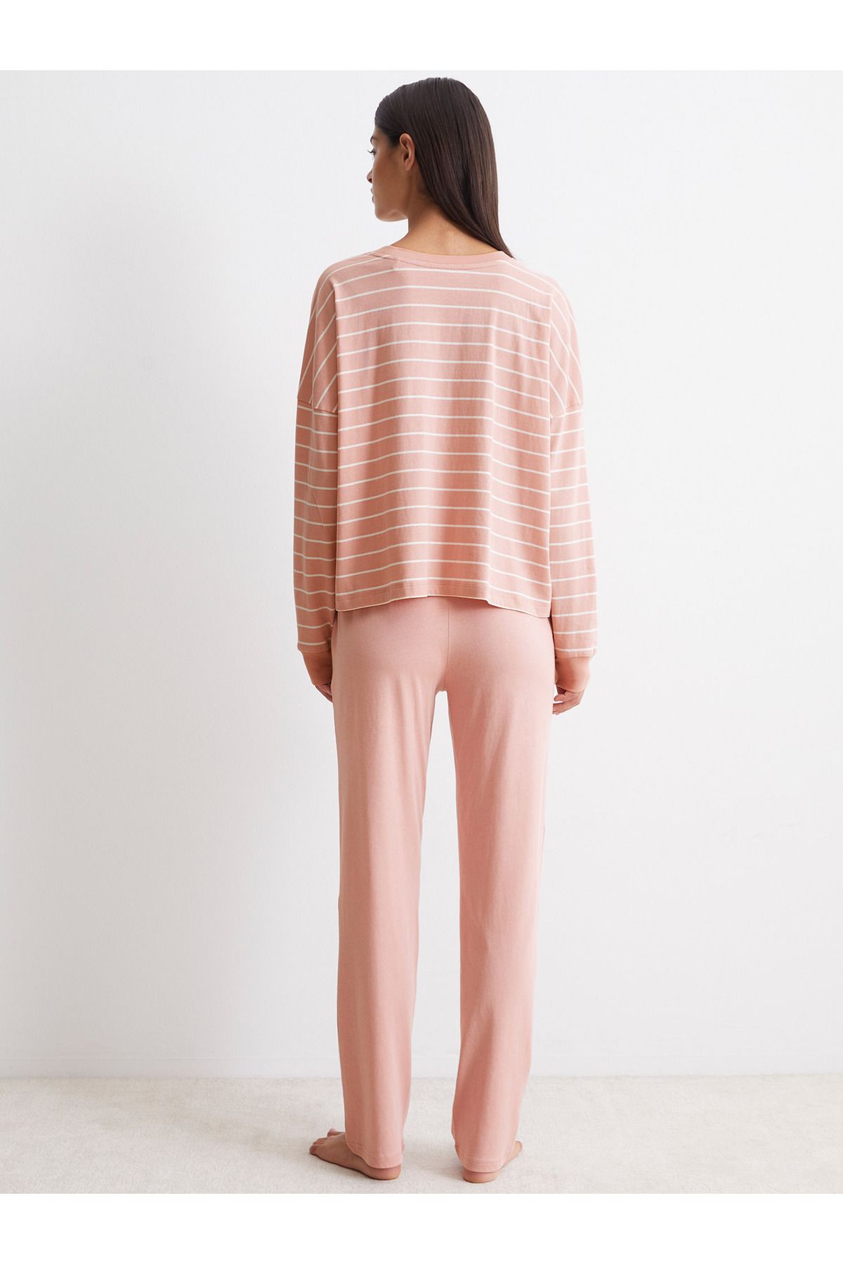 Marc O'Polo-Pyjama Mix & Match Cotton Schlafanzug Schlafmode Bequem 2