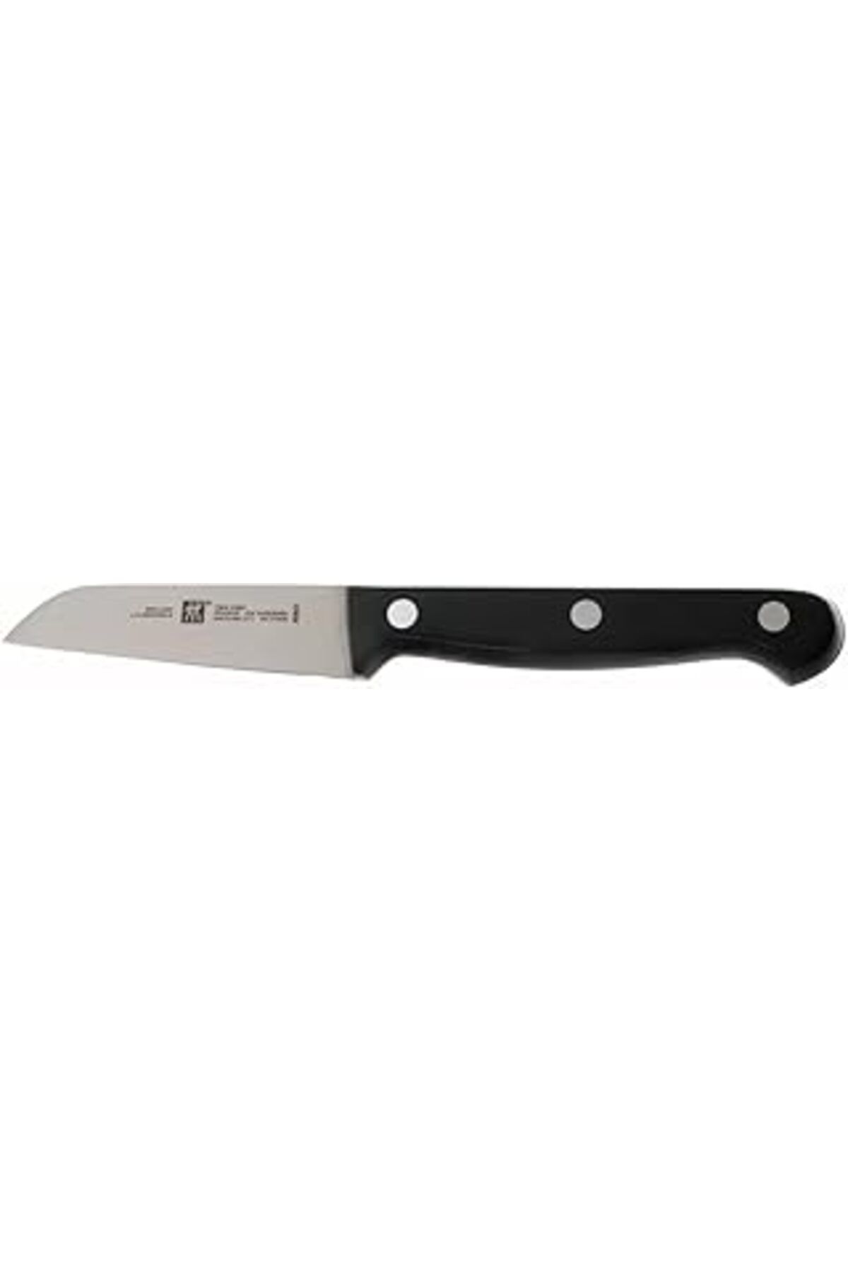 Pazarcan Zwilling Twın Chef 2 Sebze Meyve Bıçağı, Paslanmaz Çelik, Siyah
