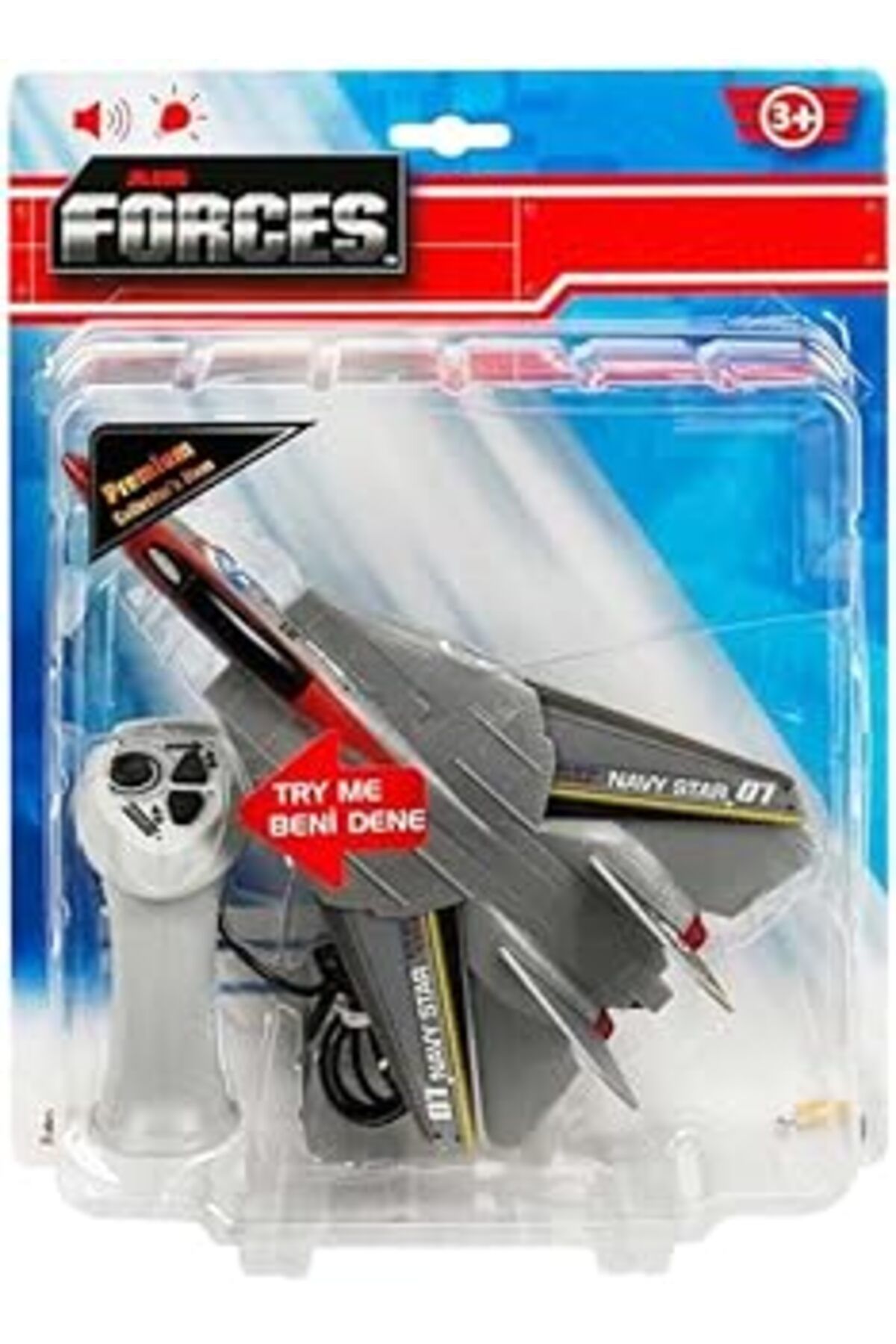 DENİZBİLİŞİM Marka Air Forces Kablo Kumandalı Sesli Ve Işıklı Navy Star Jet