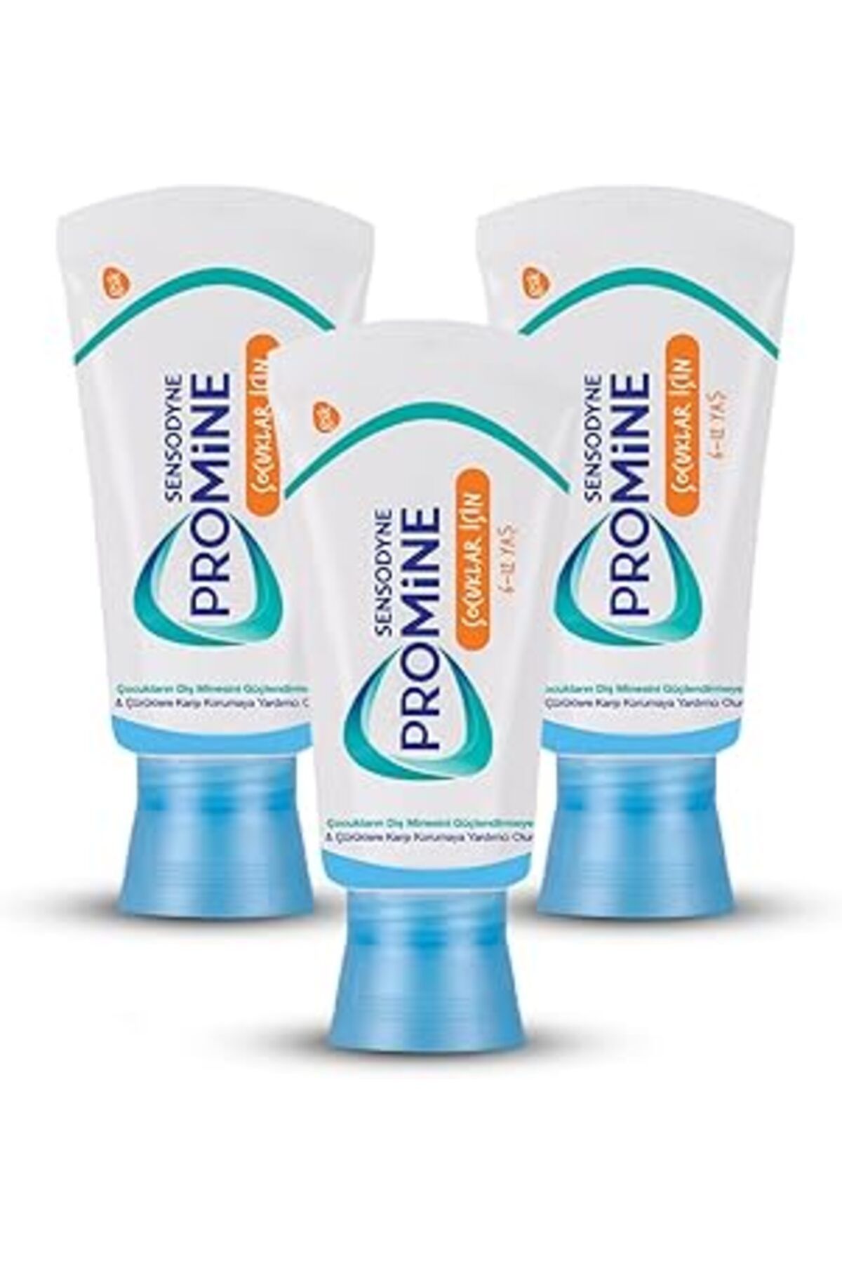 DENİZ Sensodyne Promine Kids Lar Için Diş Macunu 50 Ml X 3 Adet