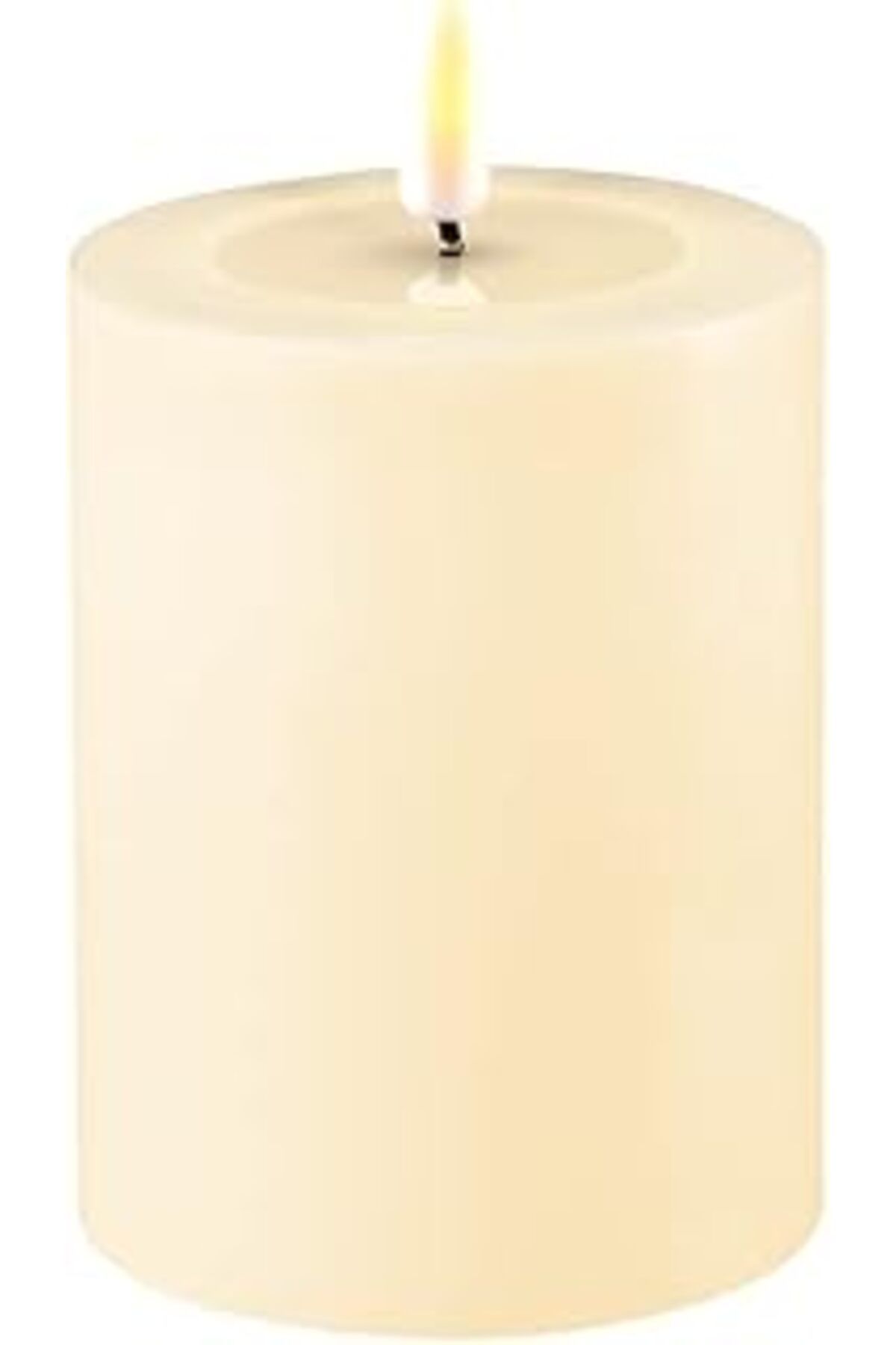 NETWORK ART Deluxe Homeart Krem Dekoratif Mum 7,5 * 10 Cm