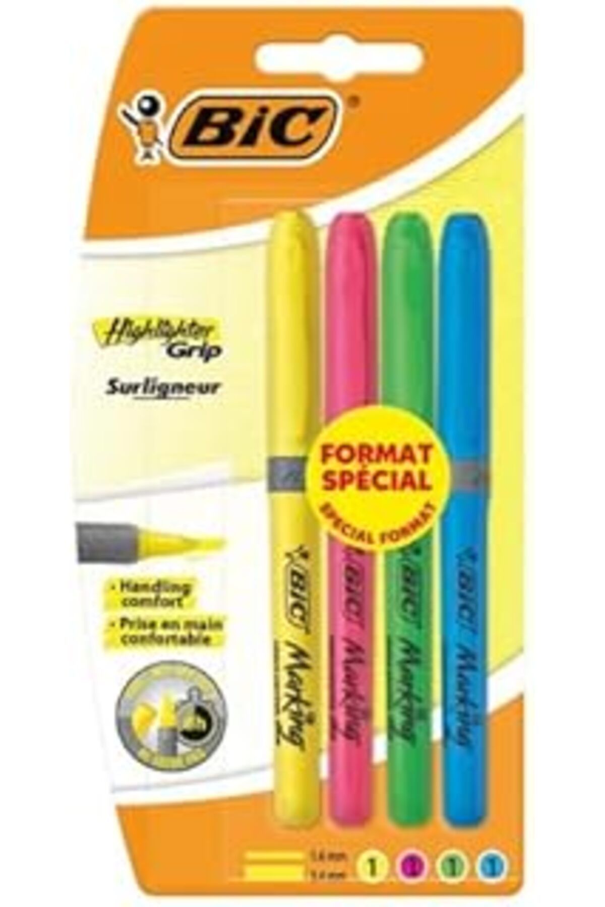 Mu Art Ahşap Highlighter 4 Vurgulayıcı Kese