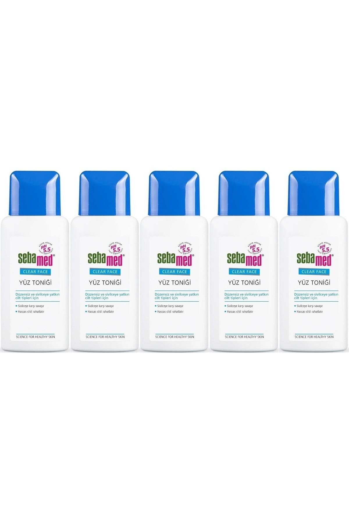 Sebamed Clear Face Temizleyici Yüz Toniği 150ML (5 Li Set)