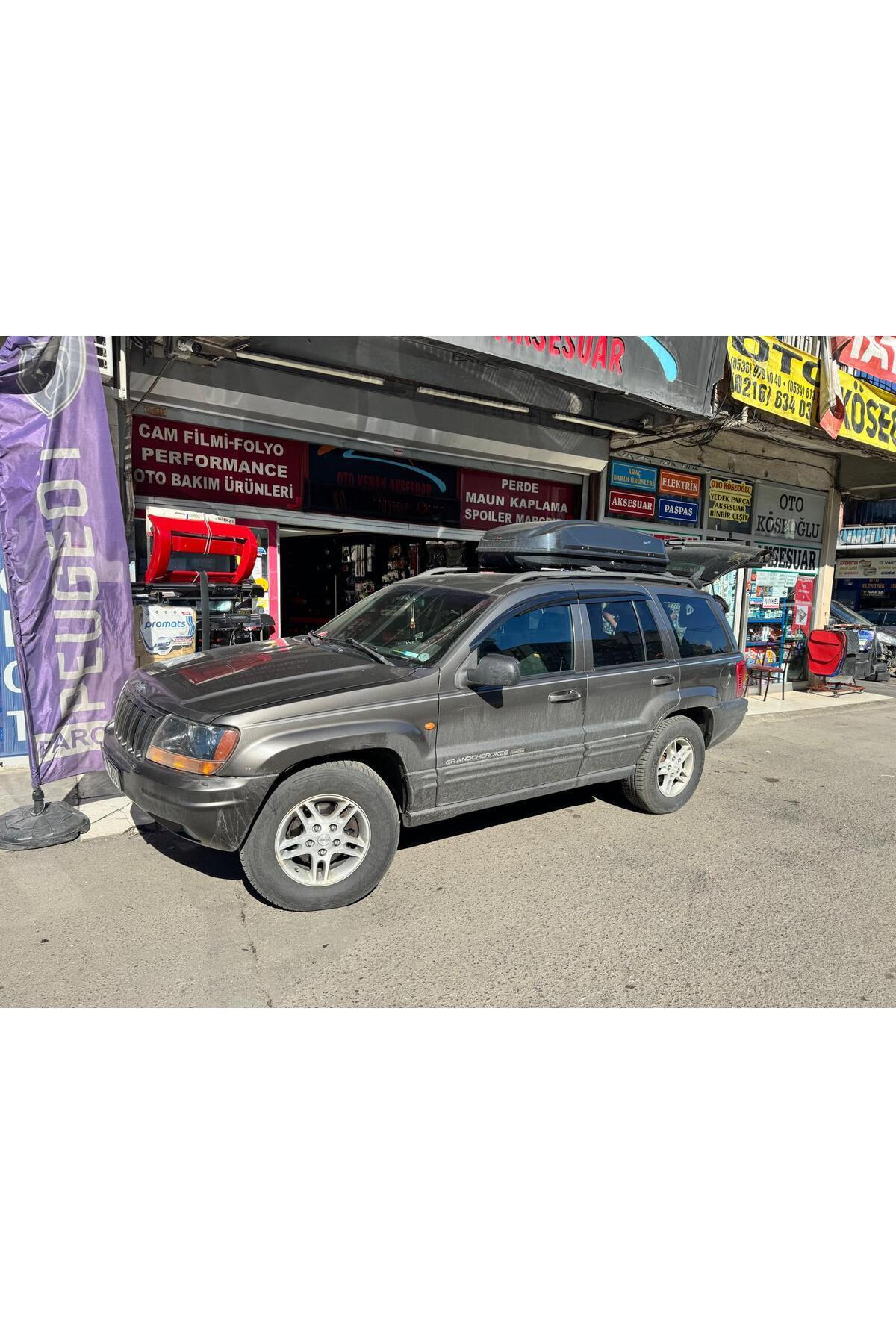 KNB JEEP GRAND CHEROKEE CAM RÜZGARLIK ÖN VE ARKA SET 4LÜ 1999-2005 YILLARI ARASI UYUMLU