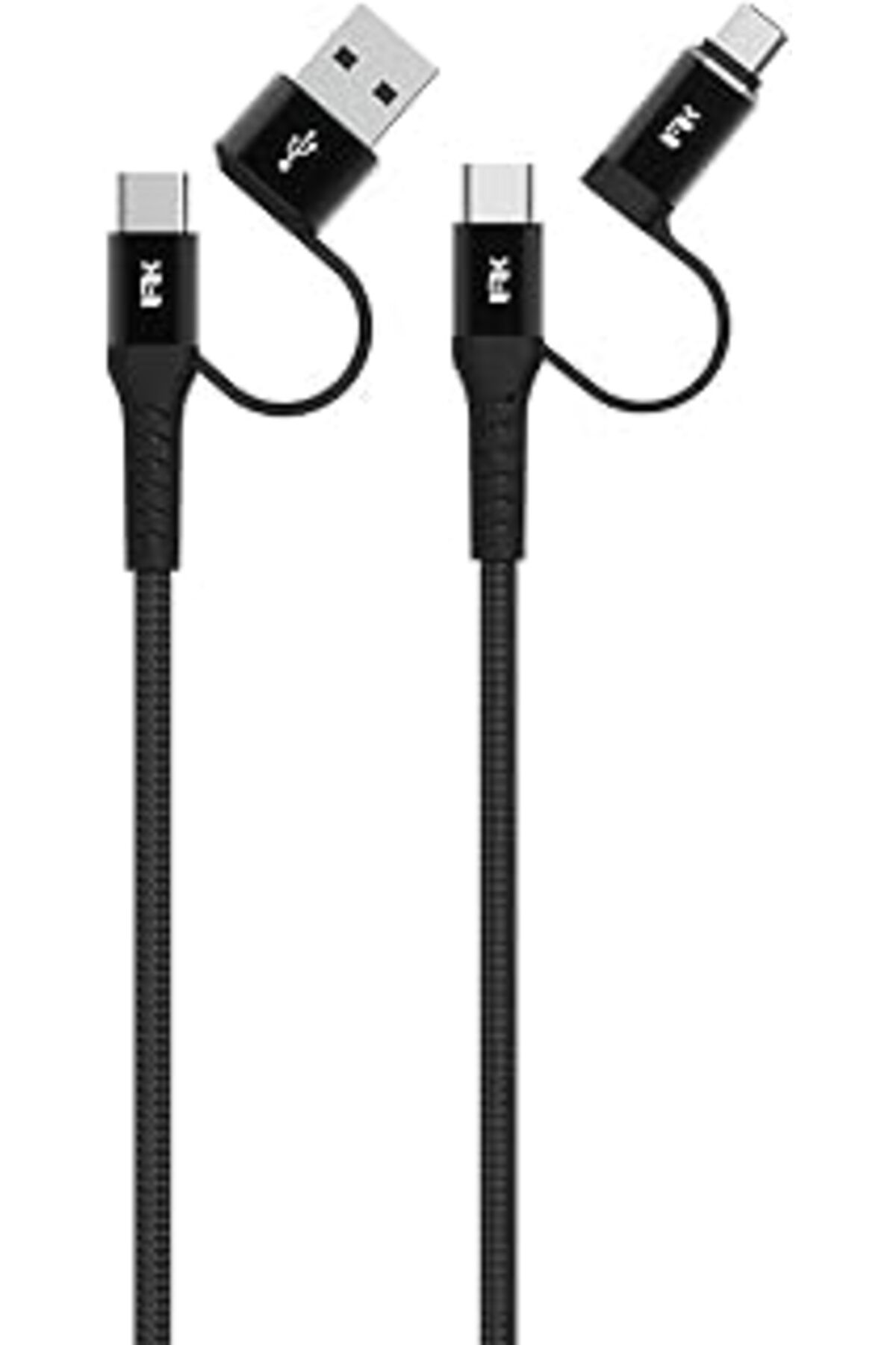 Pazarcan Feeltek Type-C Kablosu Adaptör Usb Çoklayıcı Micro Usb Type-C Kablo Hızlı Şarj Ve Data Aktarım Dest