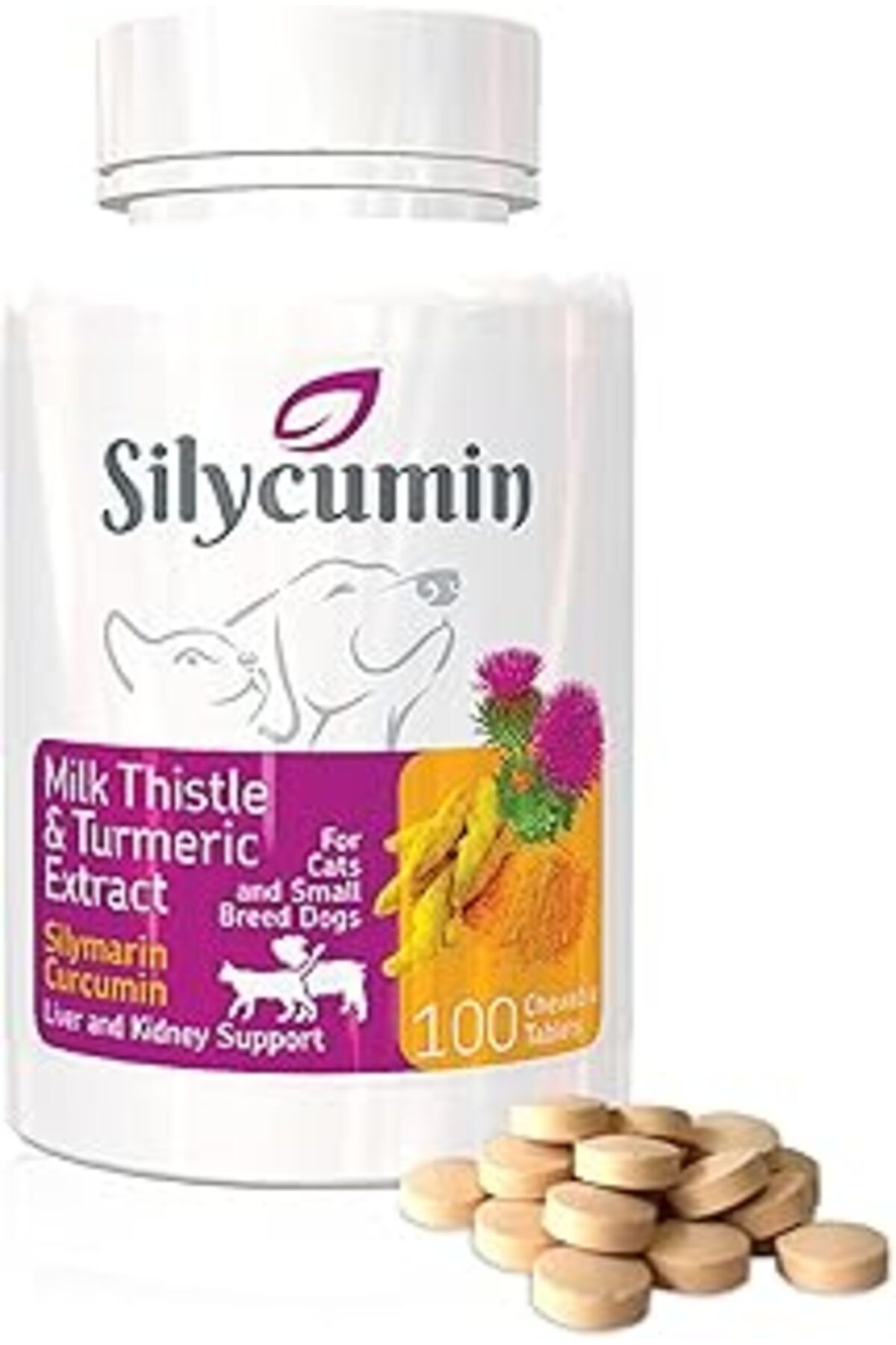 Mu Art Petactive Köpek Gelişimine Destek Silycumin 100 Tb.
