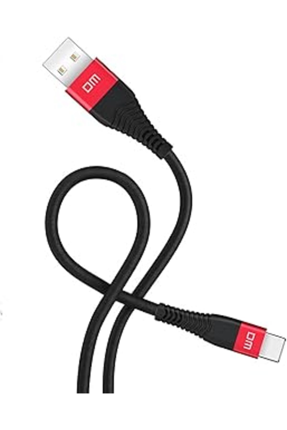 Karachil Dm Sl003 Usb To Type-C 3A Hızlı Şarj Ve Data Kablosu Siyah 1.2 Metre