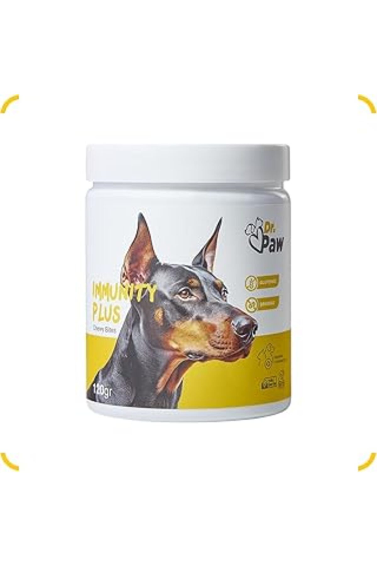 Mu Art Dr. Paw - Immunity Plus Büyük Irk Köpekler Zindelik Ve Organ Sağlığı Destekleyici Çiğnenebilir Tabl