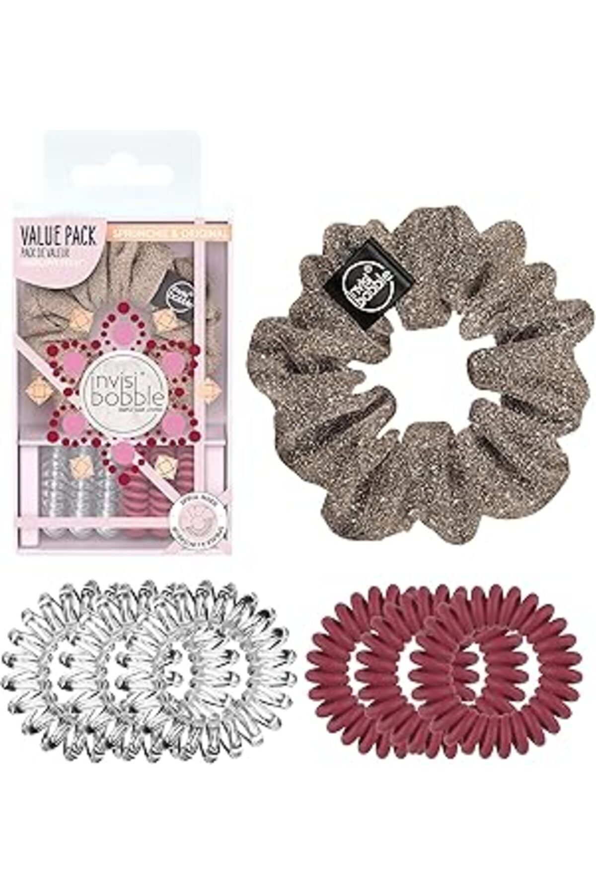 karadağsb Invisibobble Limited Edition British Royal 7'Li Saç Tokası Seti