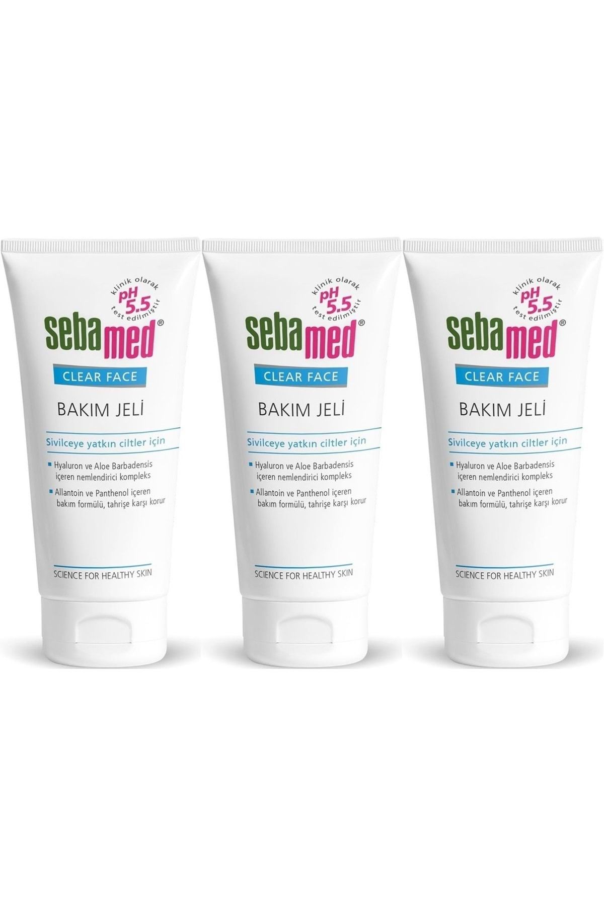 Sebamed Clear Face Bakım Jeli 50ML (3 Lü Set)