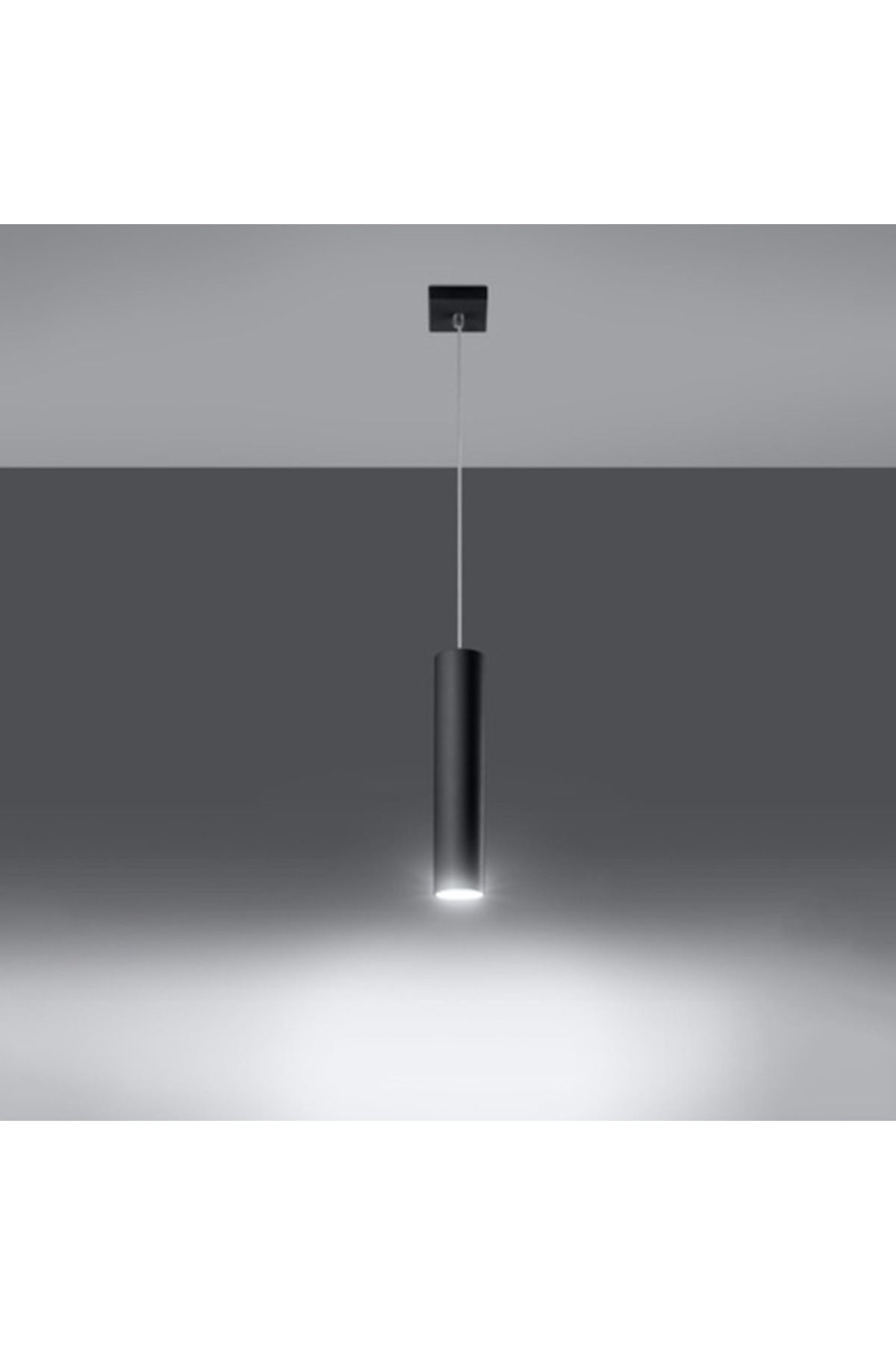 OEM Lampă Suspendată Lagos 1 Negru - One Size