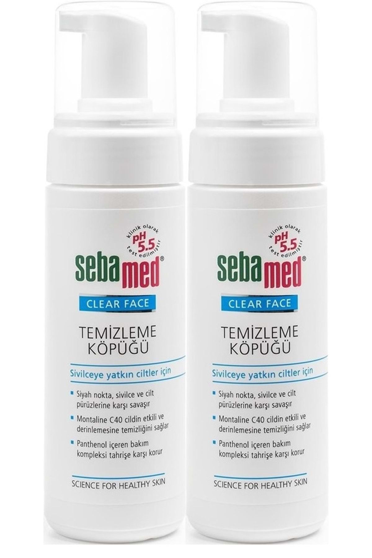 Sebamed Clear Face Yüz Temizleme Köpüğü 150ML (2 Li Set)