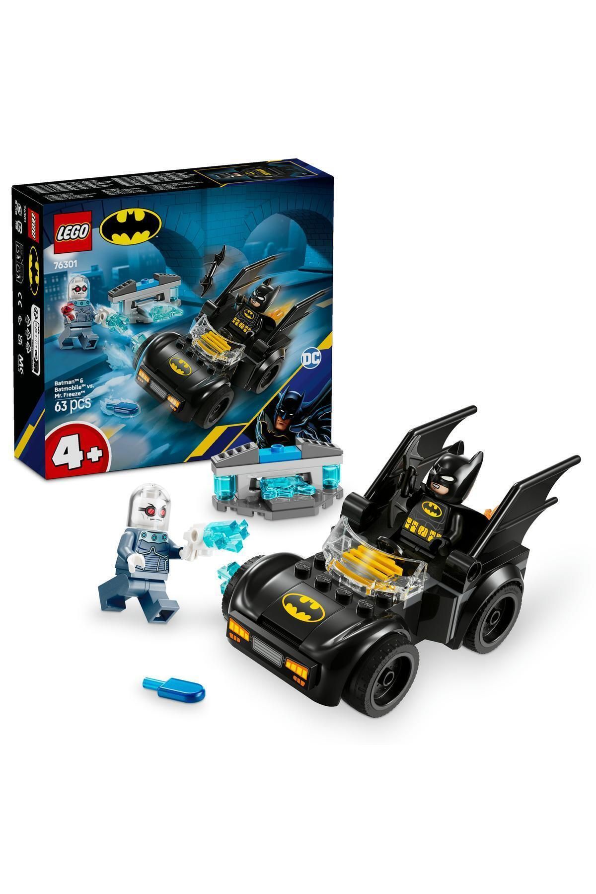 LEGO Dc Batman : Batman Și Batmobile , Domnul. Îngheț Contra ' - Set De Construcție Pentru Vârste Peste 4 Ani (63p) - One Size