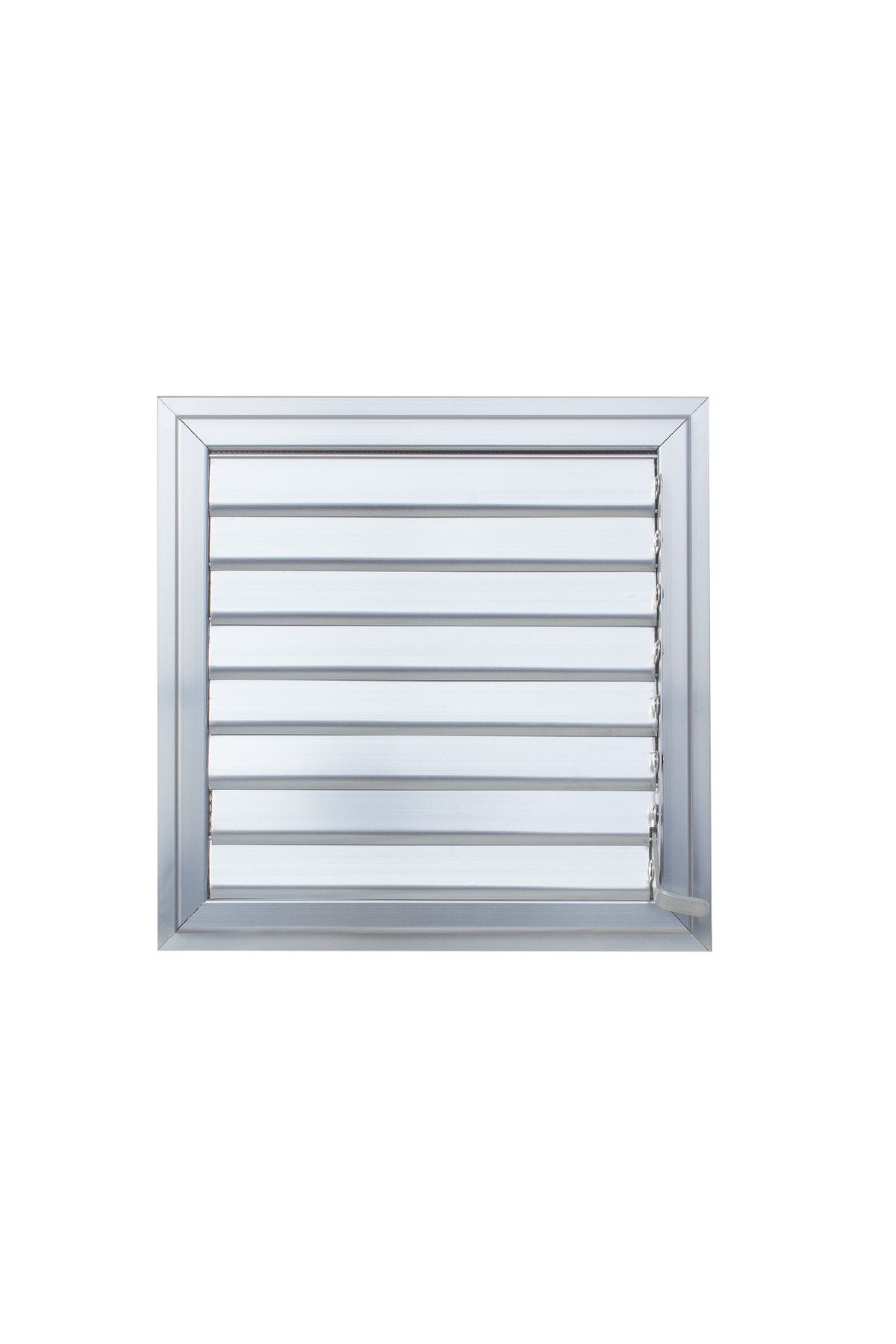 CNE Ticaret 40x45 Alüminyum Menfez Eloksal Parlak Uzun Ömürlü Banyo WC Havalandırma Panjur