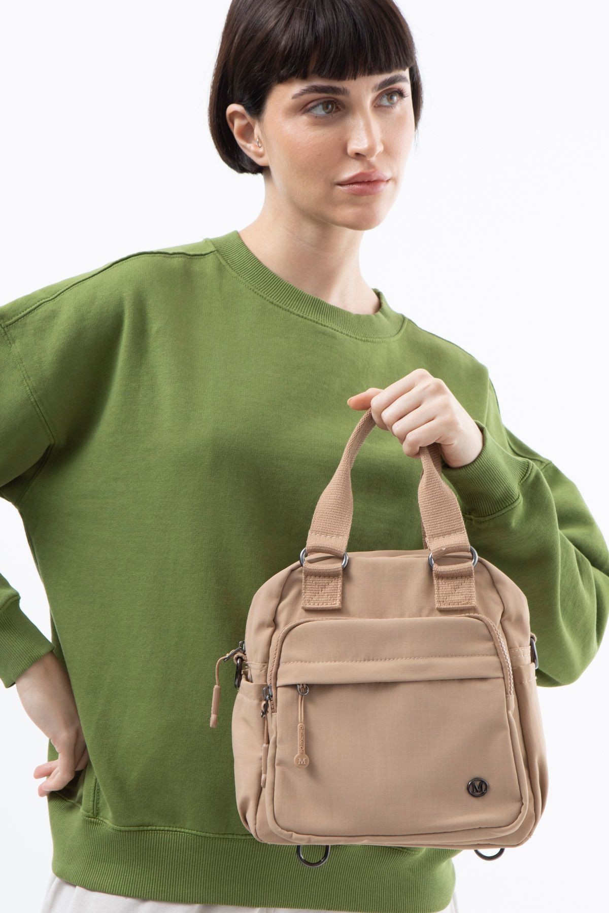 Matthew Cox-Beige Women's Handbag Byn2384 2