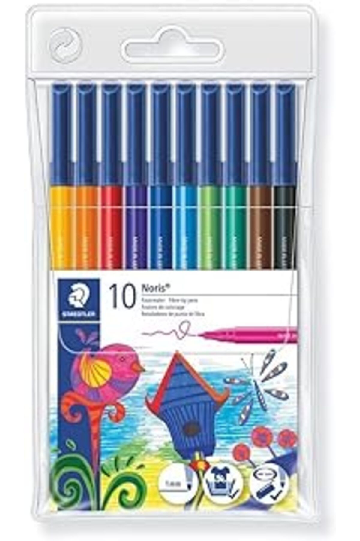 Mu Art Staedtler 326 Wp10 Noris Clup Keçeli Kalem 1.0 Mm 10'Lu