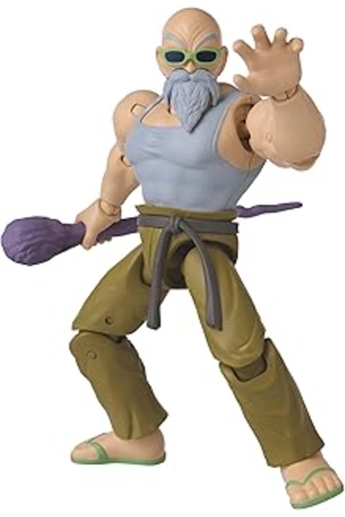 robotrend Bandai 16 Cm Dragon Ball Mutenroshi Poz Verilebilir Figür, Dragon Stars Serisi