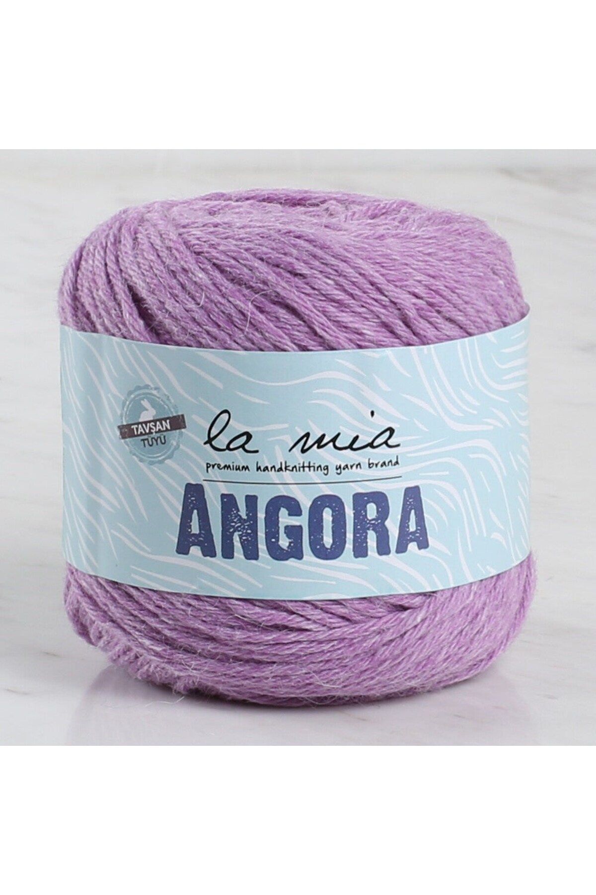 Kuzgun Online Shop La Mia Angora 50gr Ață Violet Pentru Tricotat Manual - L127 - 33801 Unisex - One Size