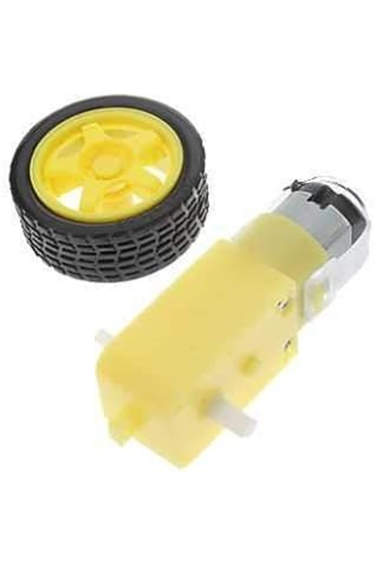 Pazarcan Robotistan 6 V 250 Rpm Motor Ve Tekerlek Seti