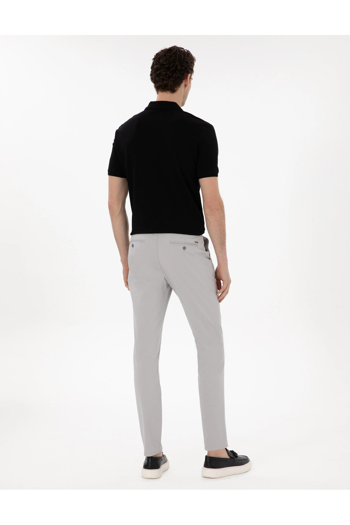شلوار مردانه راسته فاق نرمال | پیر کاردین Pierre Cardin 2165321 - تصویر 6