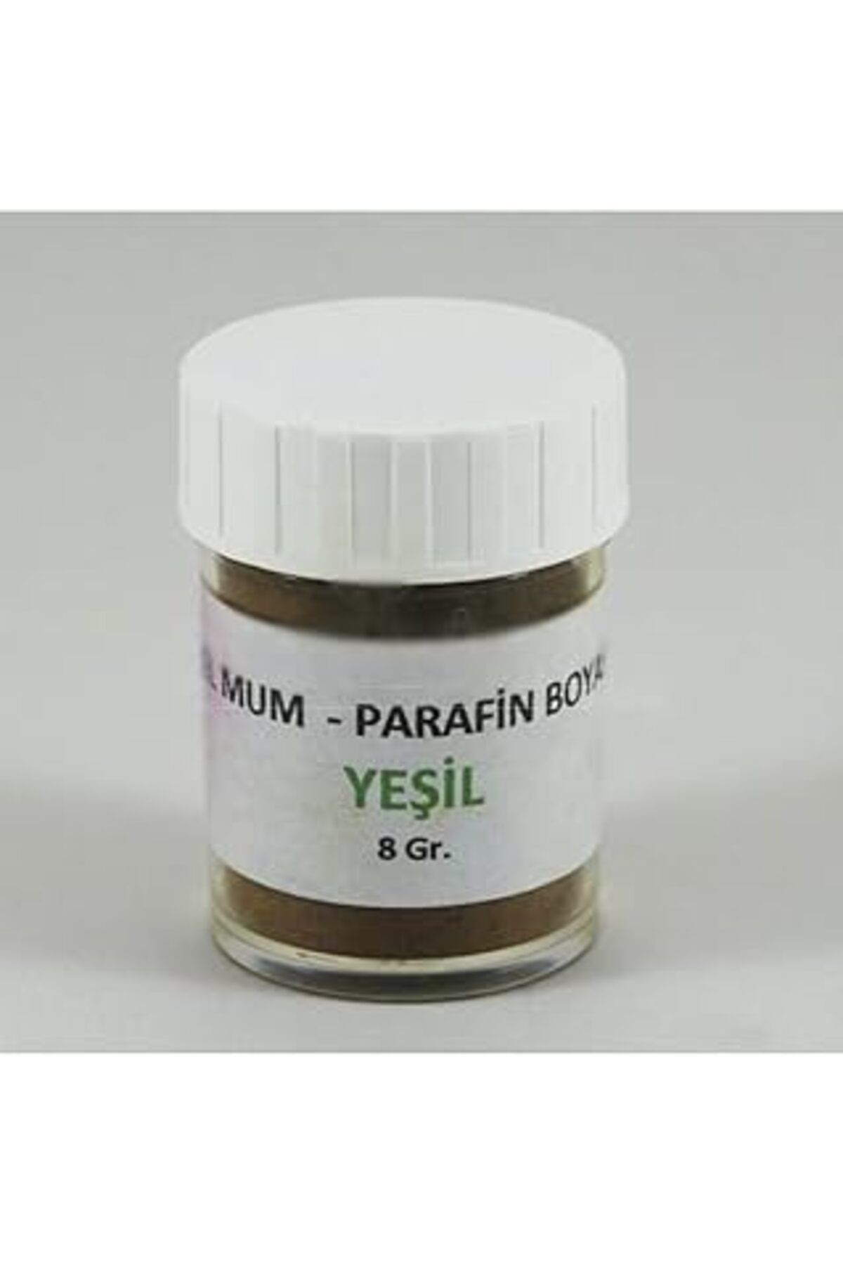 NETWORK ART PARTİ VİTRİNİ Yeşil Renk Jel Mum Ve Parafin Toz Boyası 5 Gr
