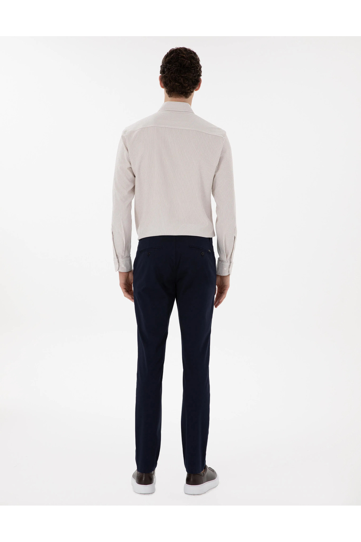 شلوار مردانه راسته فاق نرمال | پیر کاردین Pierre Cardin 2165321 - تصویر 5