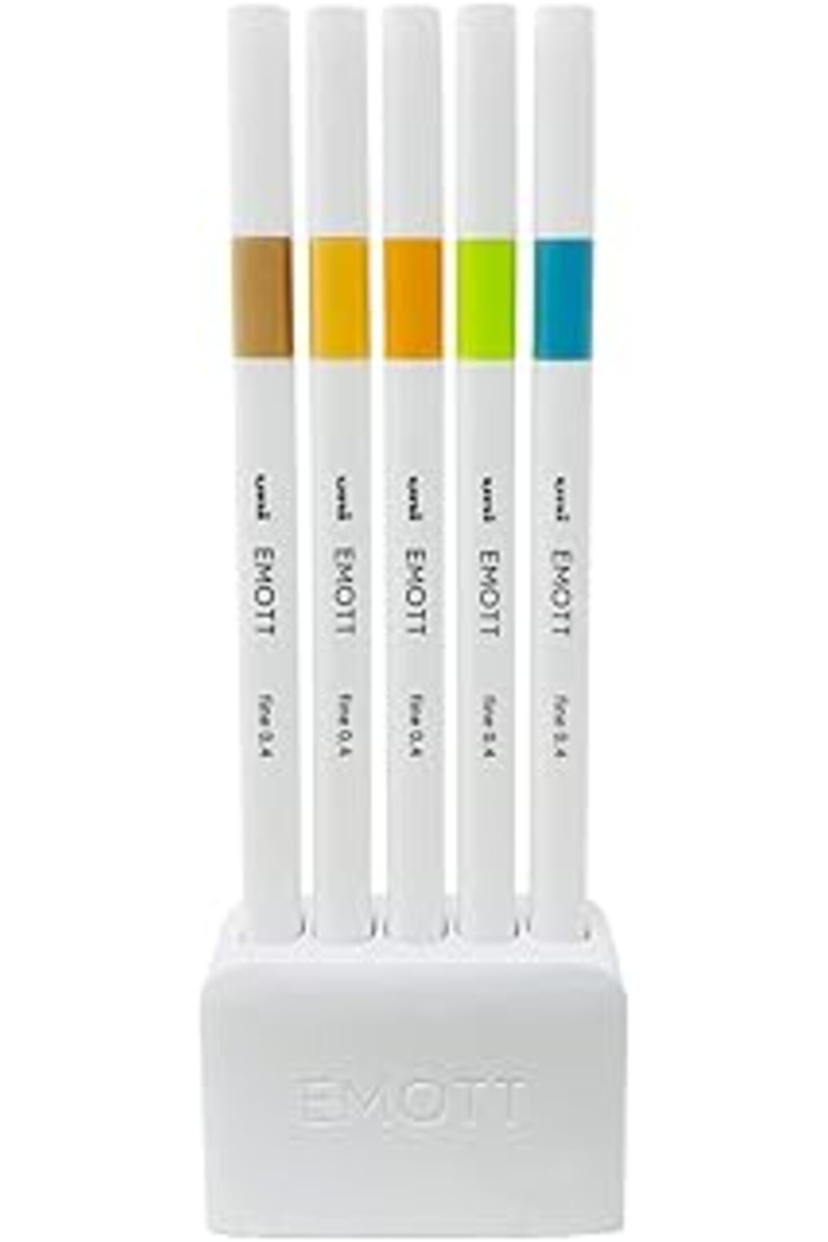 Pazarcan Uni Fineliner Emott 0.4 Doğa Renkler 5 Li Pem-sy/5c.06