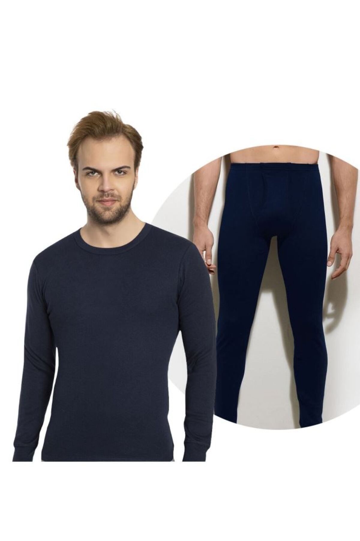 Bross Set Lenjerie Intima Pentru Bărbați - 100% Bumbac 1272/1028 Masculin - S