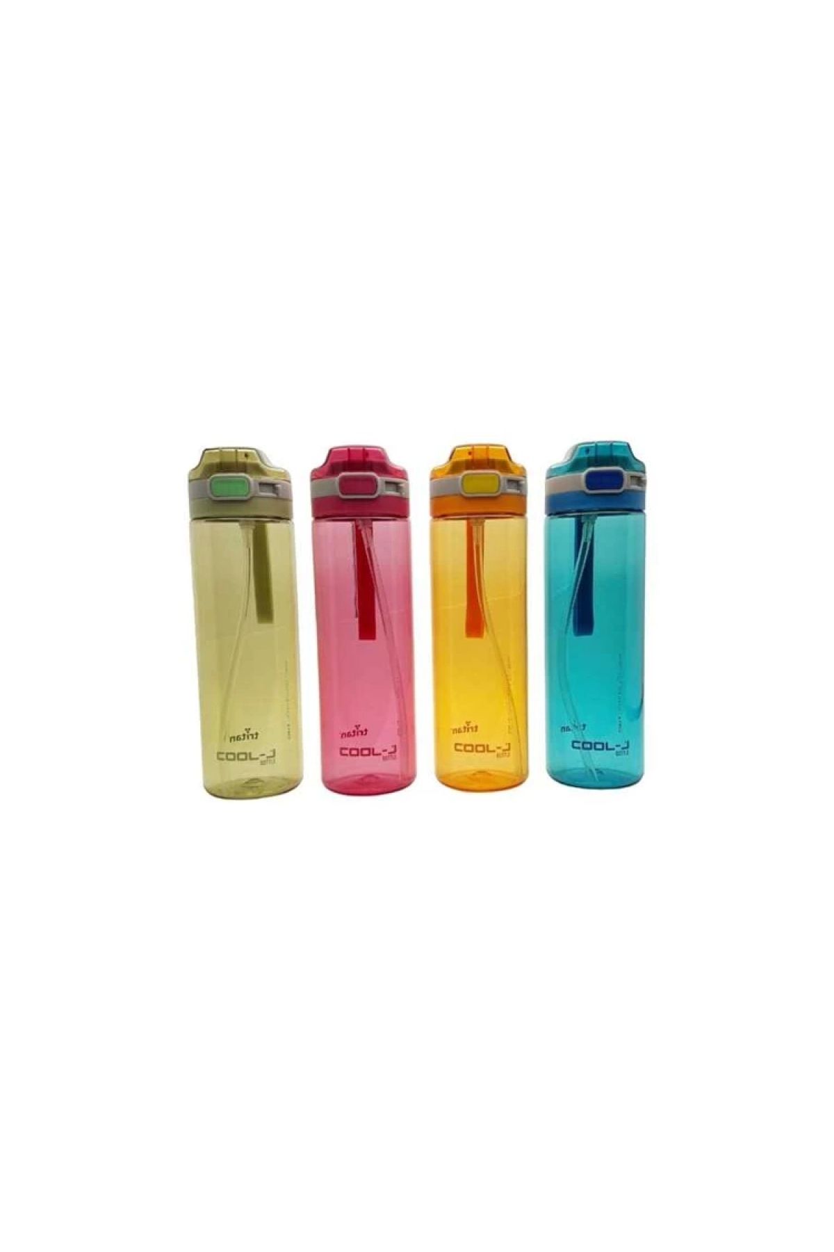 Gıpta-K7582 Cool-J Locked Tritan Flask with Straw 600ml 2