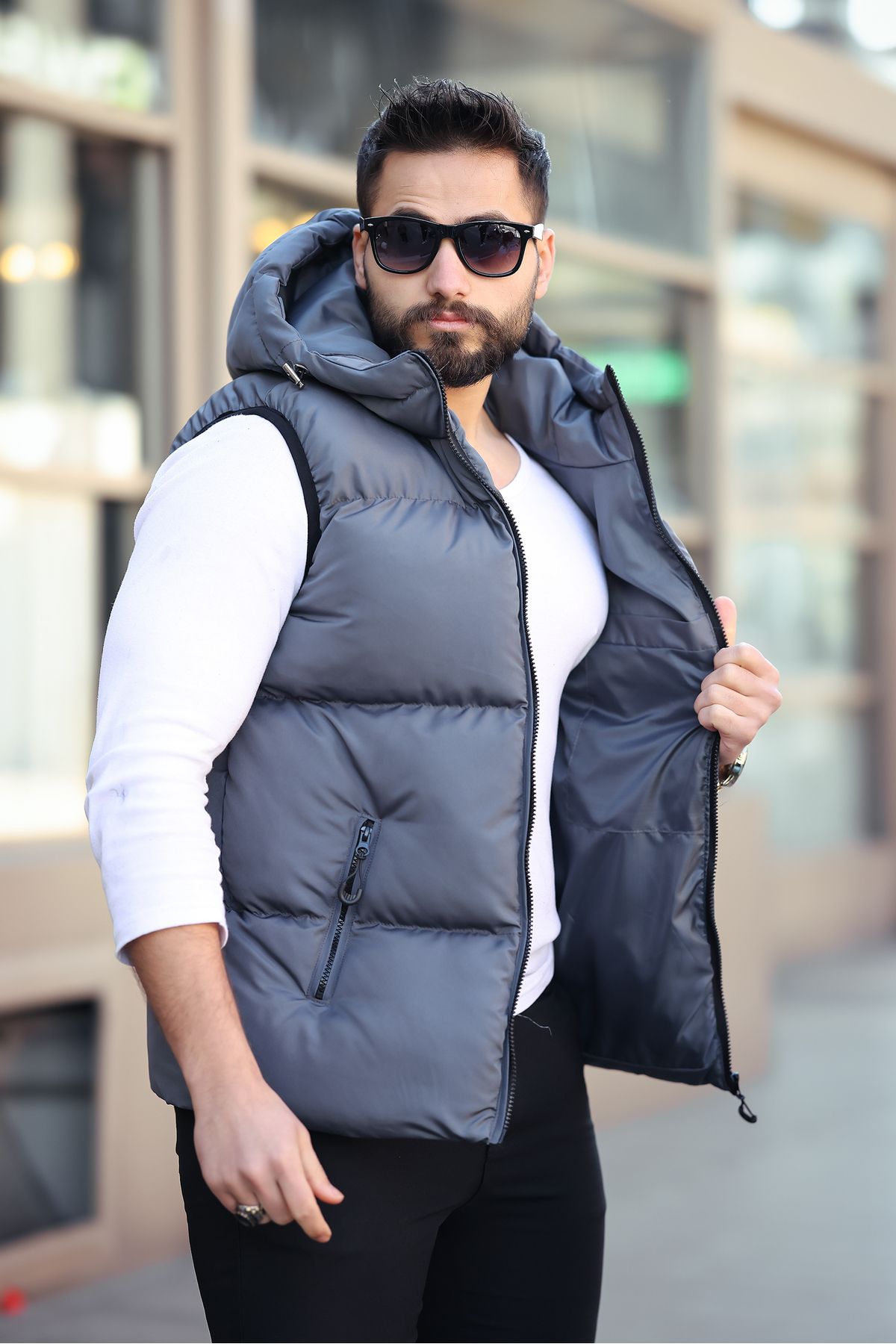 S&M CLOTHİNG-ΝΕΑ ΣΕΖΟΝ ΣΧΕΔΙΑΣΜΟΣ ARMA ΑΔΙΑΒΡΟΧΟ ΦΟΥΣΚΩΤΟ ΓΙΛΕΚΟ 3