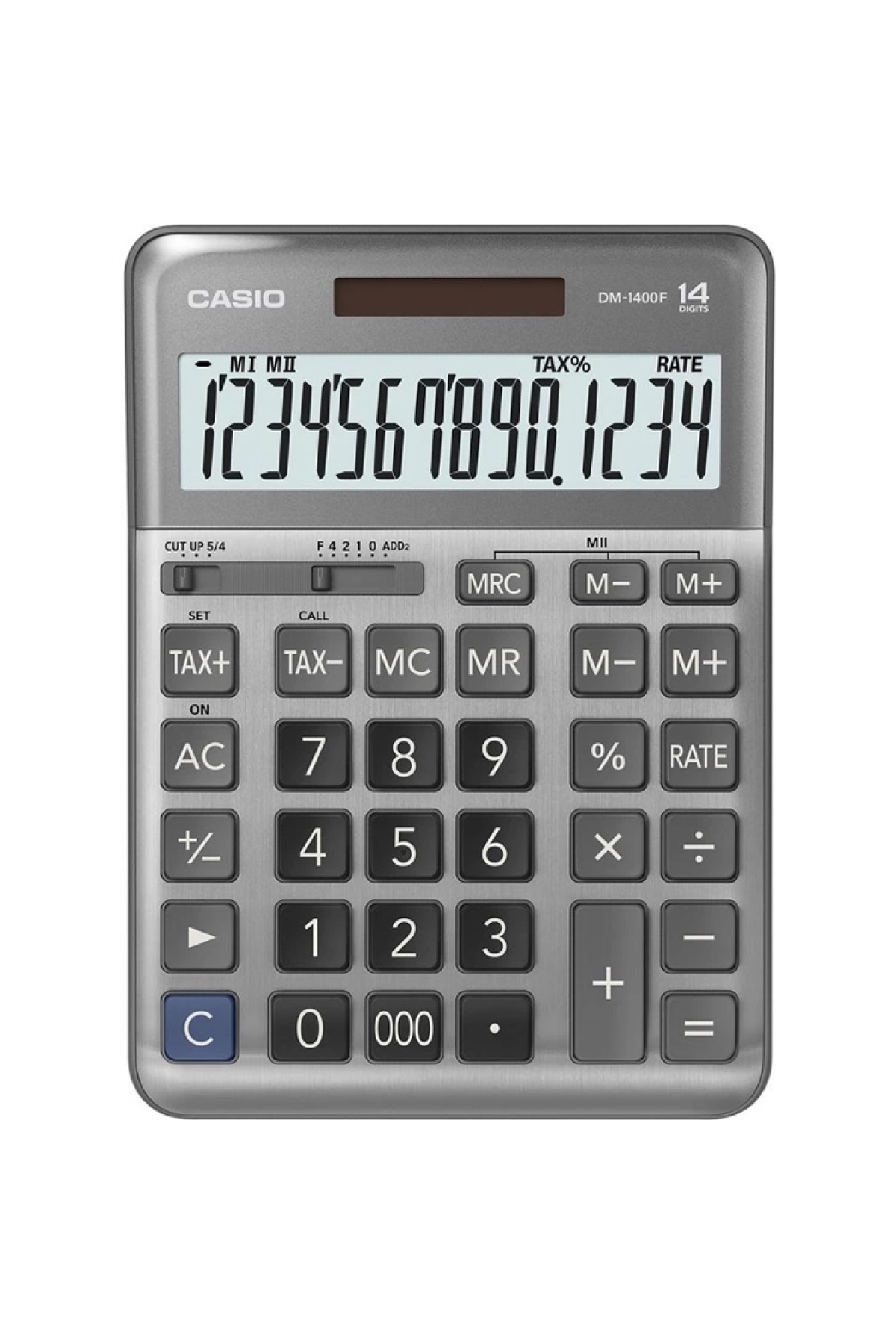 Casio Dm-1400f 14 Hane Hesap Makinesı