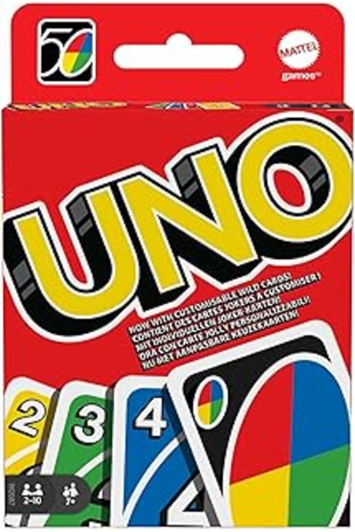 nazeninstoğu Mattel Games Uno Kart Oyunu, Türkçe (Mattel W2087)