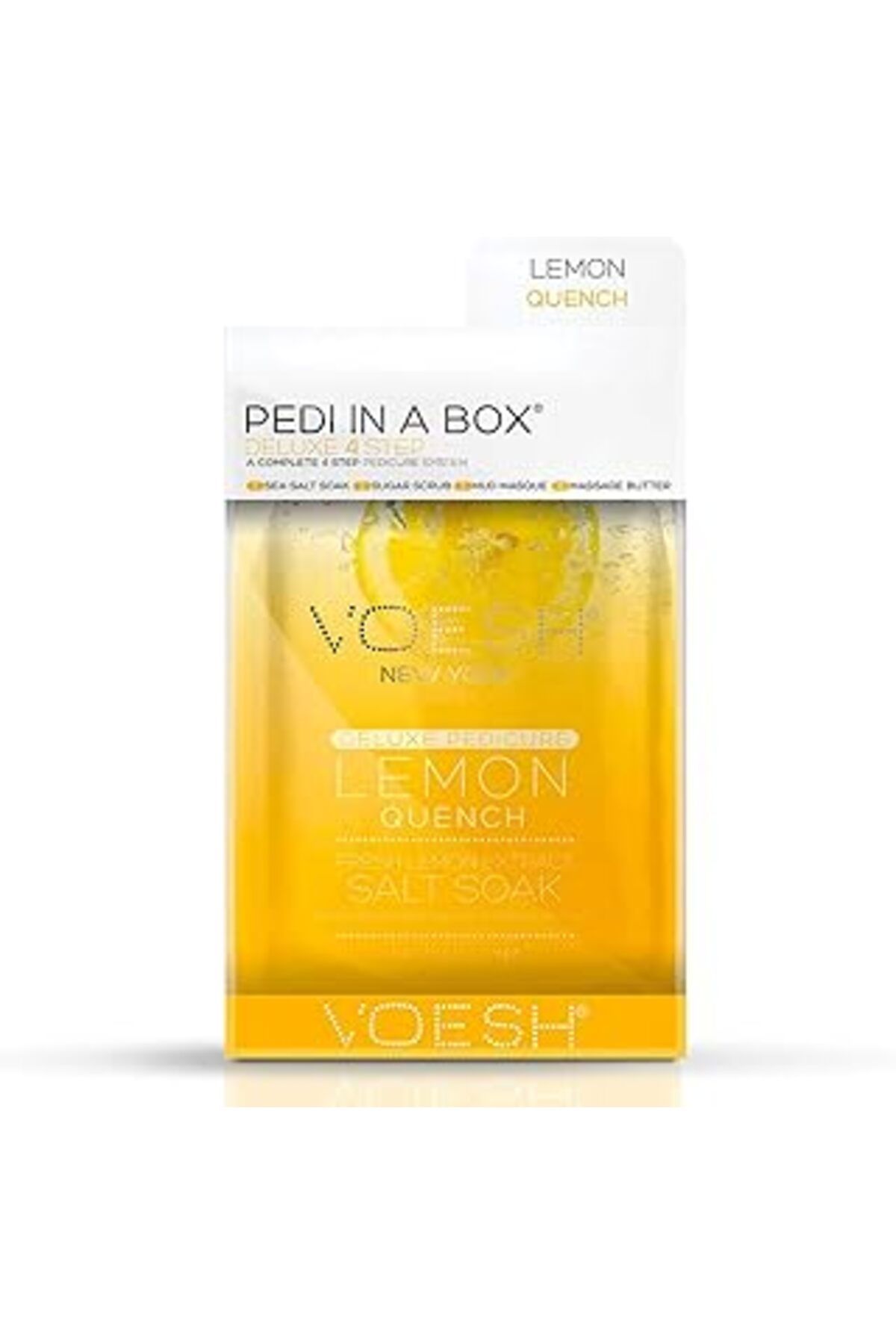 DENİZ Voesh Pedi In A Box Deluxe 4 Adımlı Pedikür S Limon