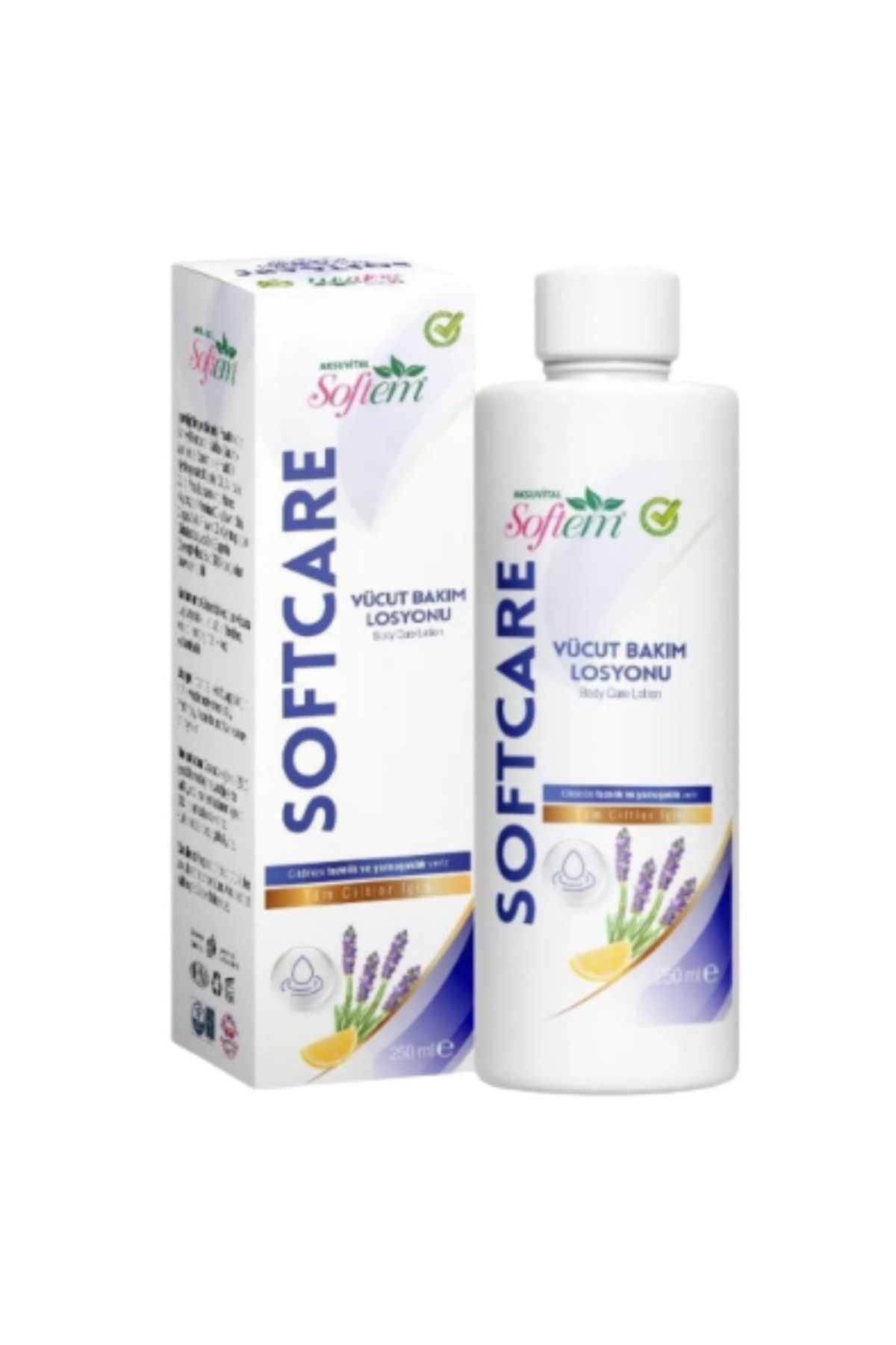 Aksu Vital SoftCare Lavanta İçeren Vücut Bakım Losyonu 250 ml.