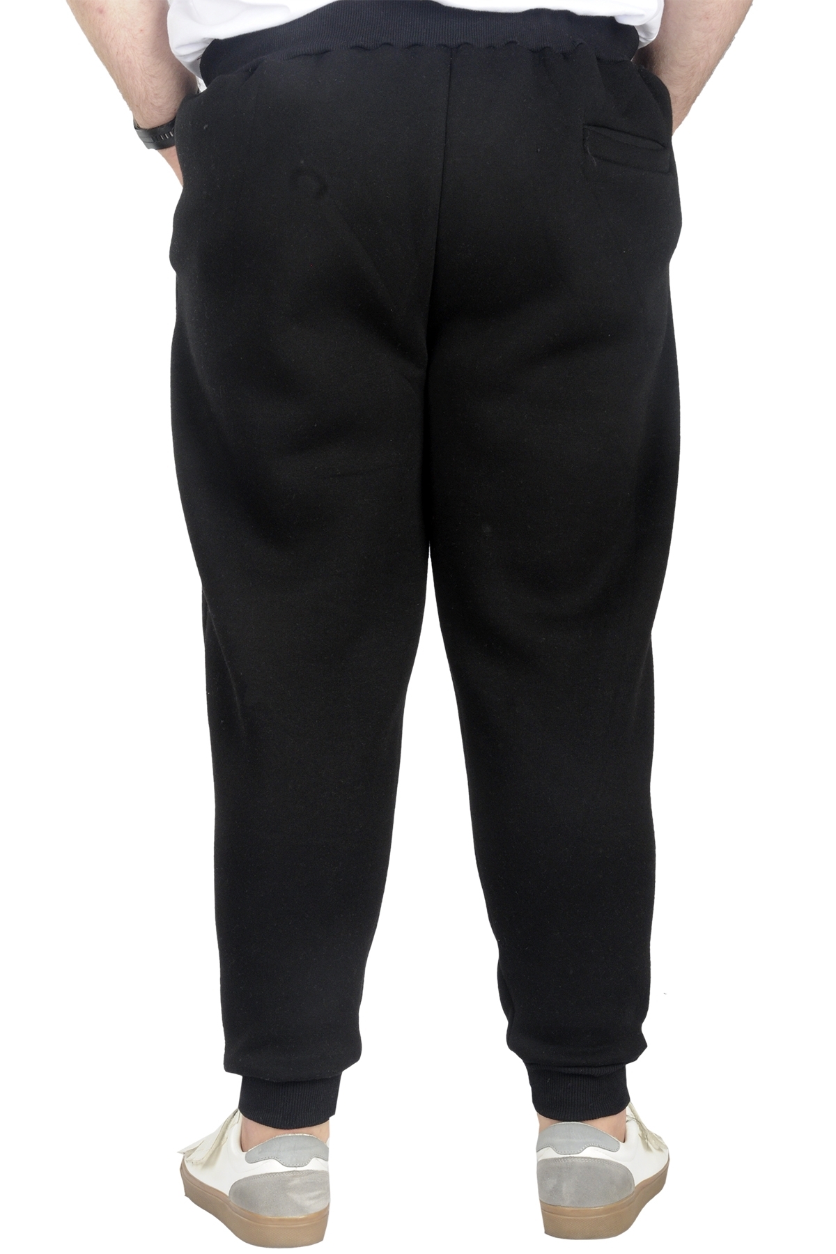 ModeXL Mode XL Büyük Beden Erkek Esofman Altı 3ip 20583 Siyah görsel 6