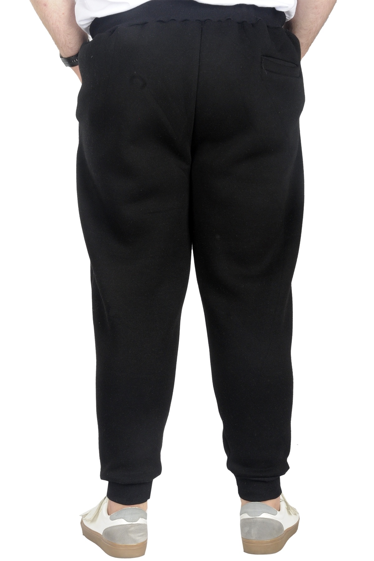 ModeXL Mode XL Büyük Beden Erkek Esofman Altı 3ip 20583 Siyah görsel 3
