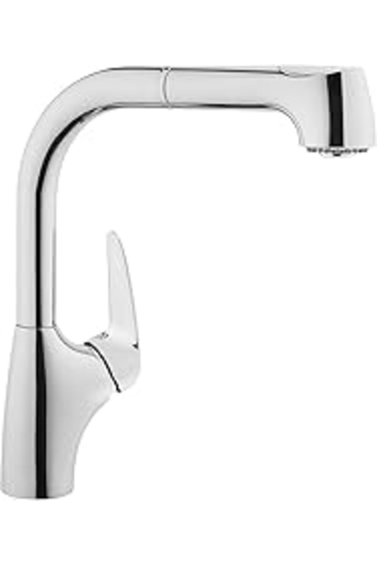 DENİZBİLİŞİM Armix V3 A42151 Pull-Out Eviye Bataryası, El Duşlu, Krom