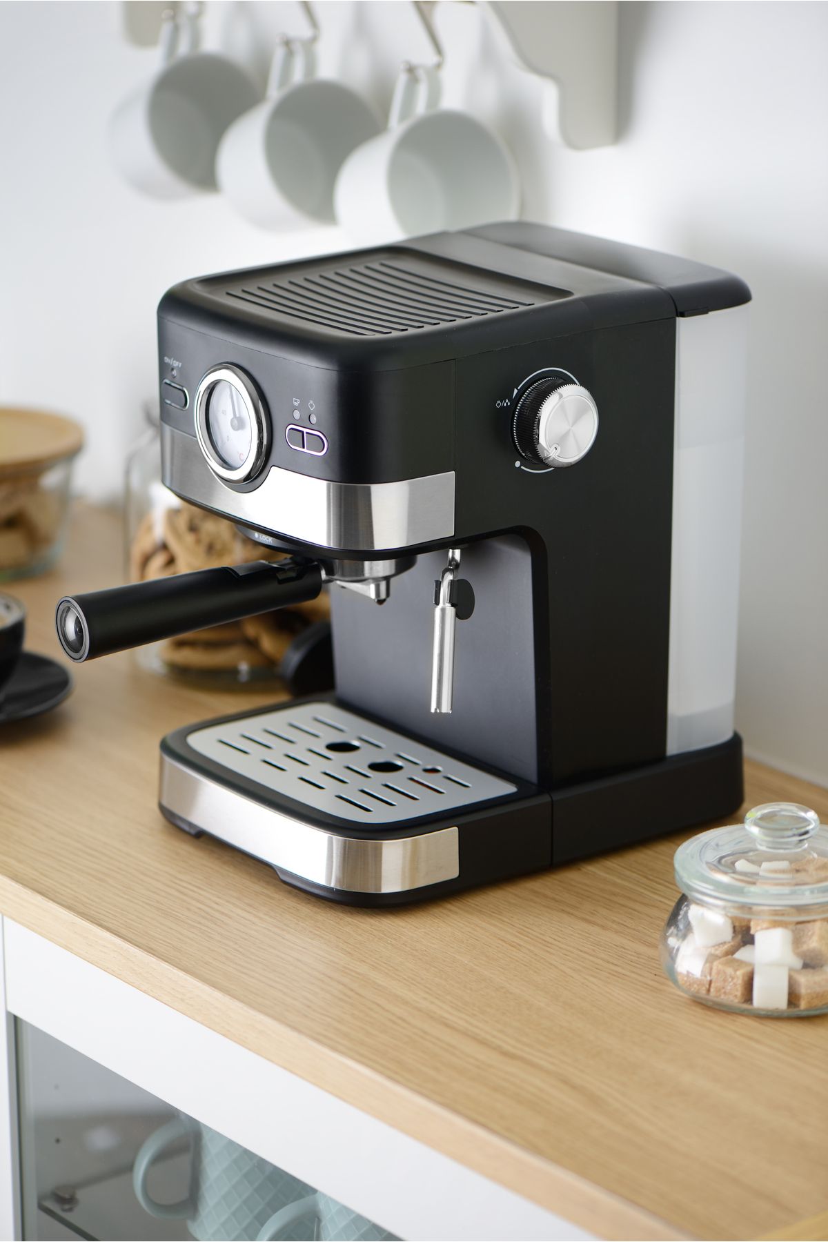 ALSAIF-Electric Coffee Maker, 1100w, Black 4