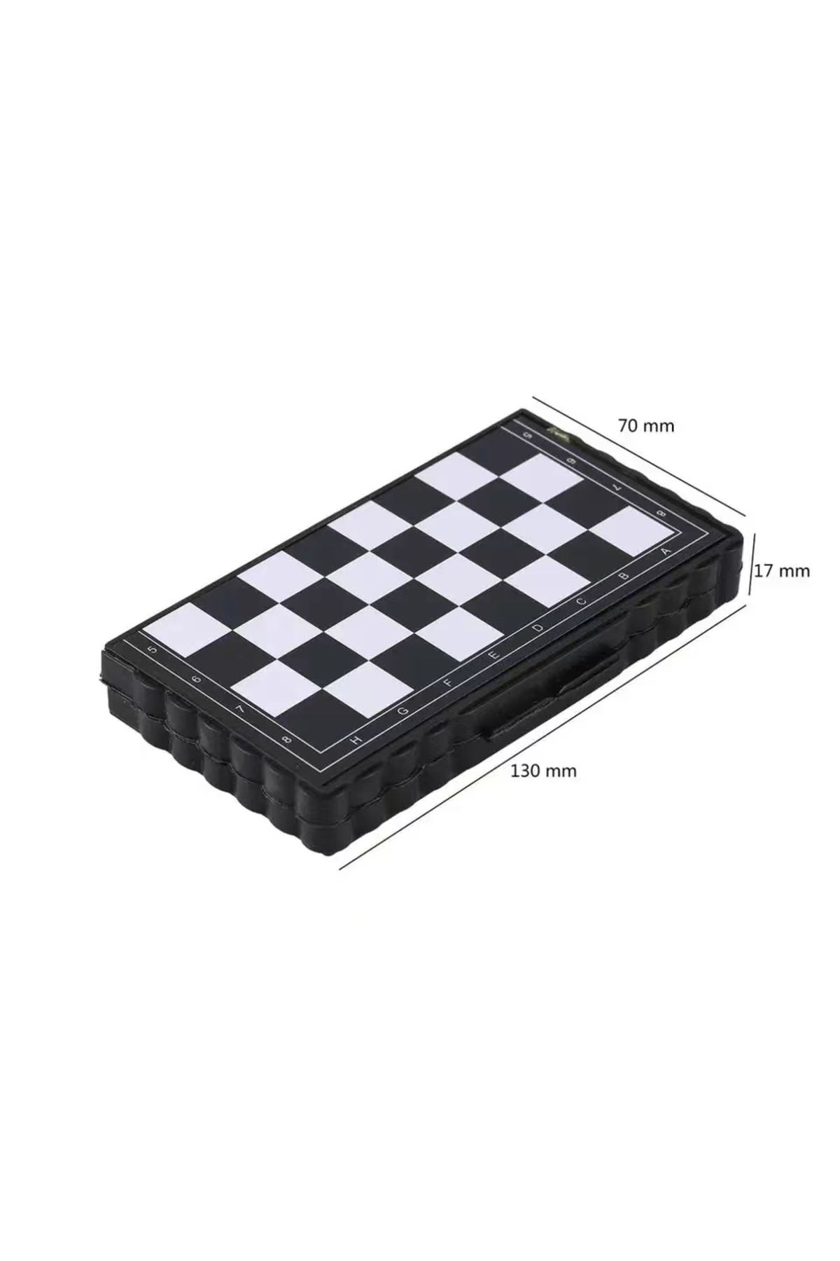 Choice-Mini chess Mini Magnetic  Chess Set  Folding Magnetic Plastic Chessboard Board Game Portable Kid Toy 1