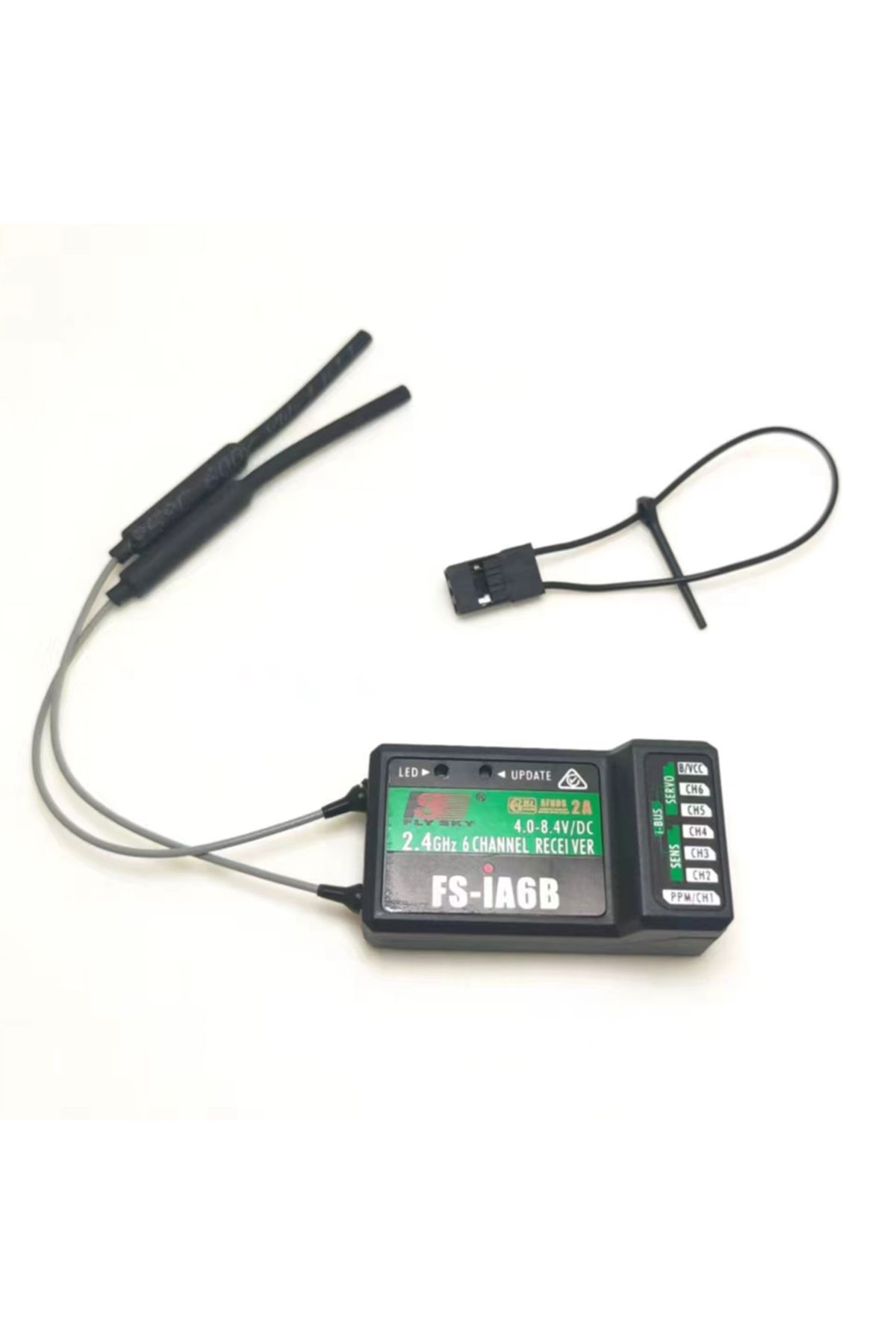 Choice-FlySky FS-iA6B iA6B 2.4G 6CH AFHDS 2A Receiver W/ Antenna For FS-i10 FS-i6 FS i6 Transmitter FPV ... 4