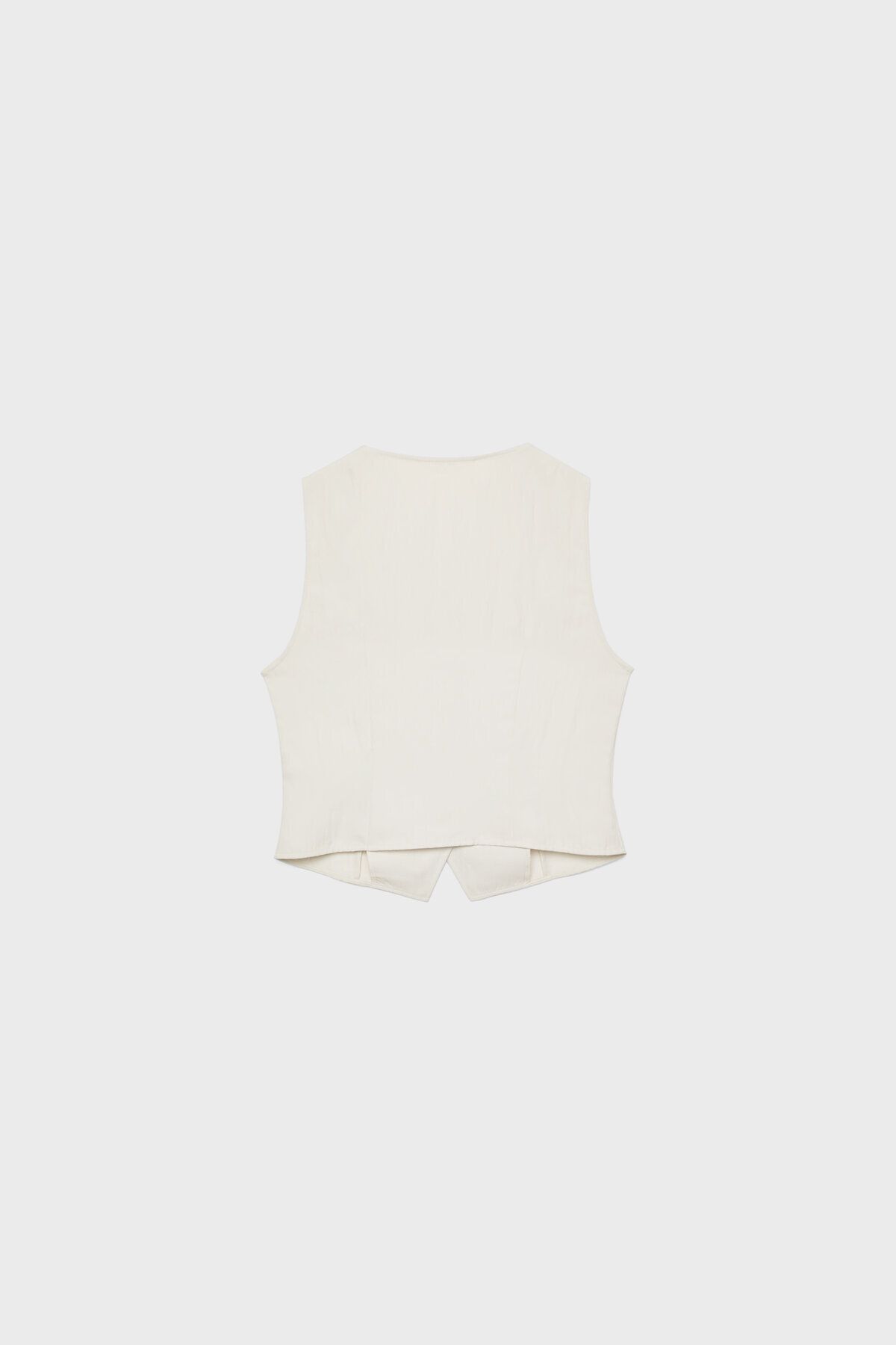 Stradivarius-Textured top with buttons 6