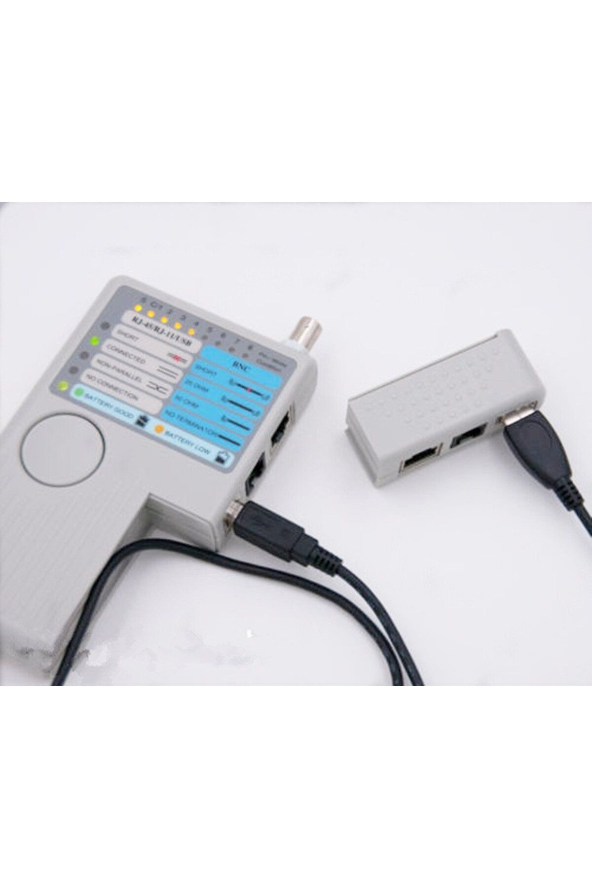 Ninth World-جهاز اختبار كابل الشبكة 4 في 1 متعدد الوظائف احترافي Rj45/rj11/usb/bnc كابل شبكة محلية Cat5 Cat6 سلكي... 4