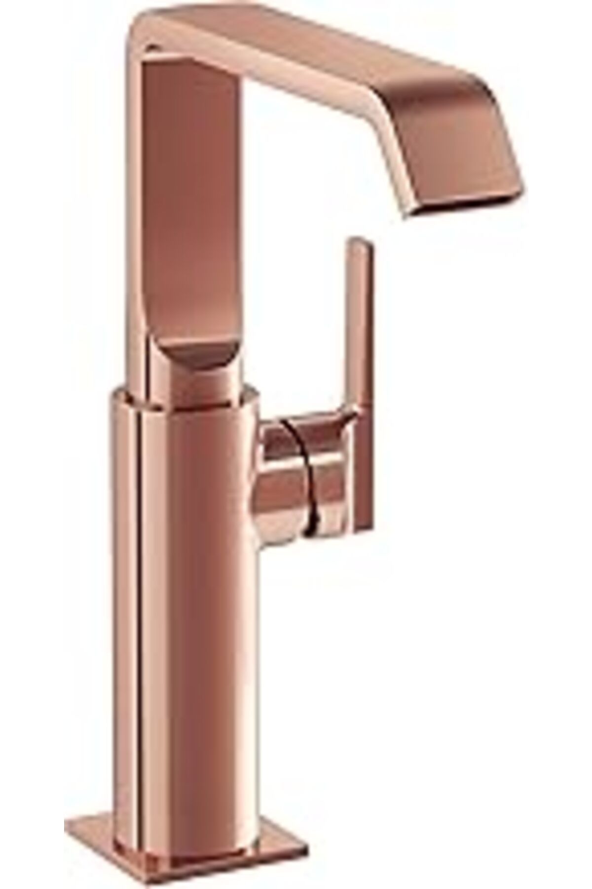 Pazarcan Vitra Suit A4276529 Çanak Lavabo Bataryası Yandan, Soft Bakır