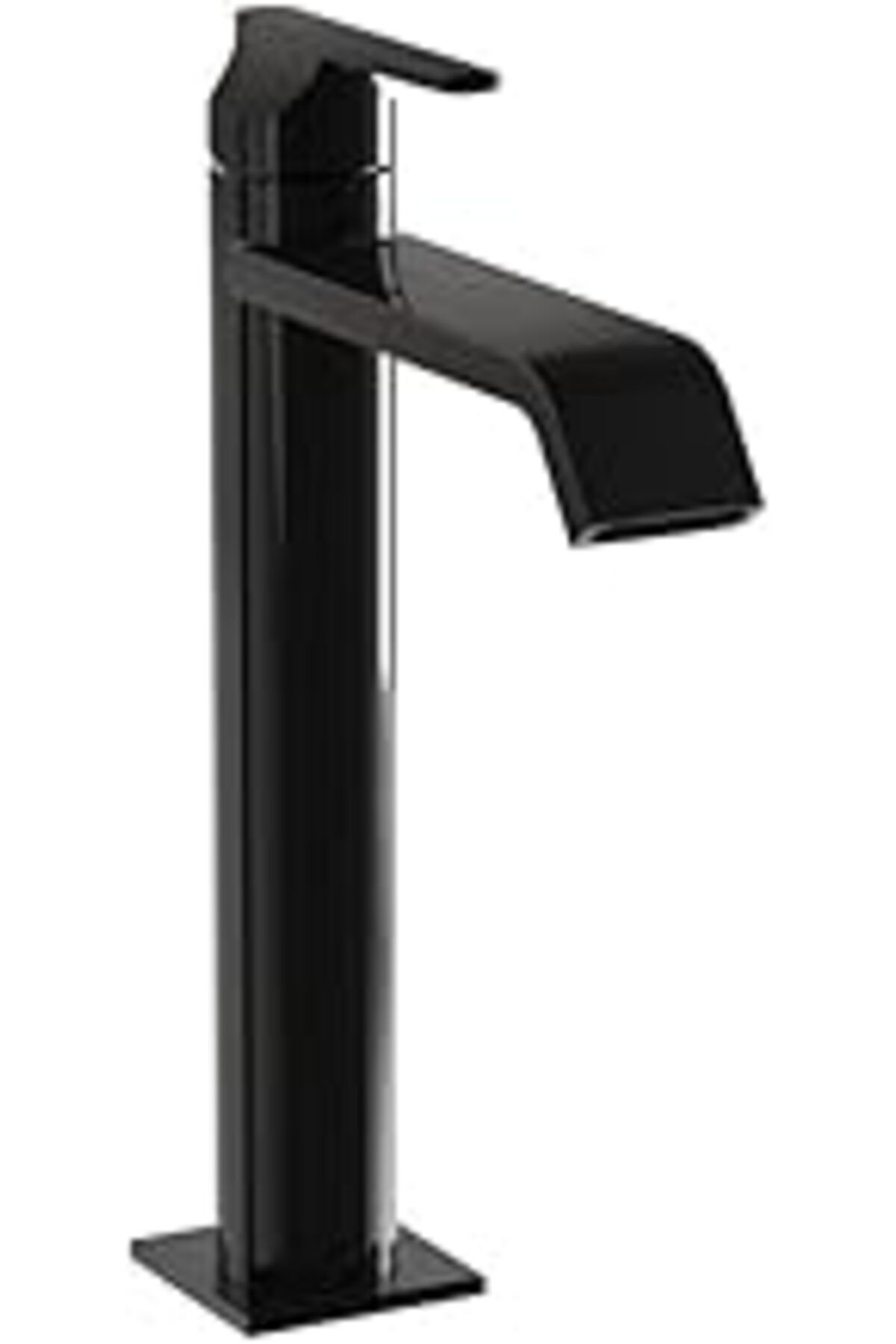 DENİZBİLİŞİM Vitra Suit A4281439 Lavabo Bataryası Üstten, Yüksek, Parlak Siyah