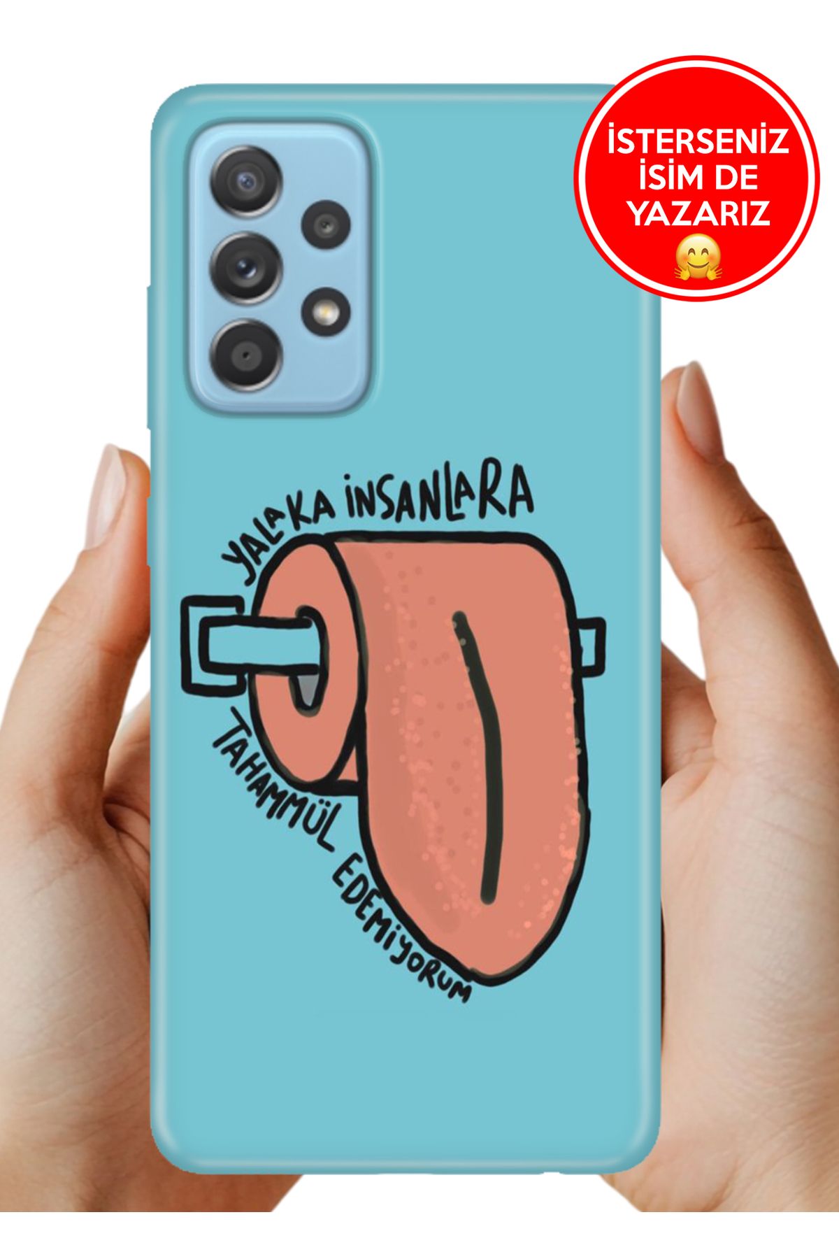 Cekuonline Samsung Galaxy A53 Kılıf Sm A53 Tam Rubber Esnek Silikon Full Koruma Tahammül