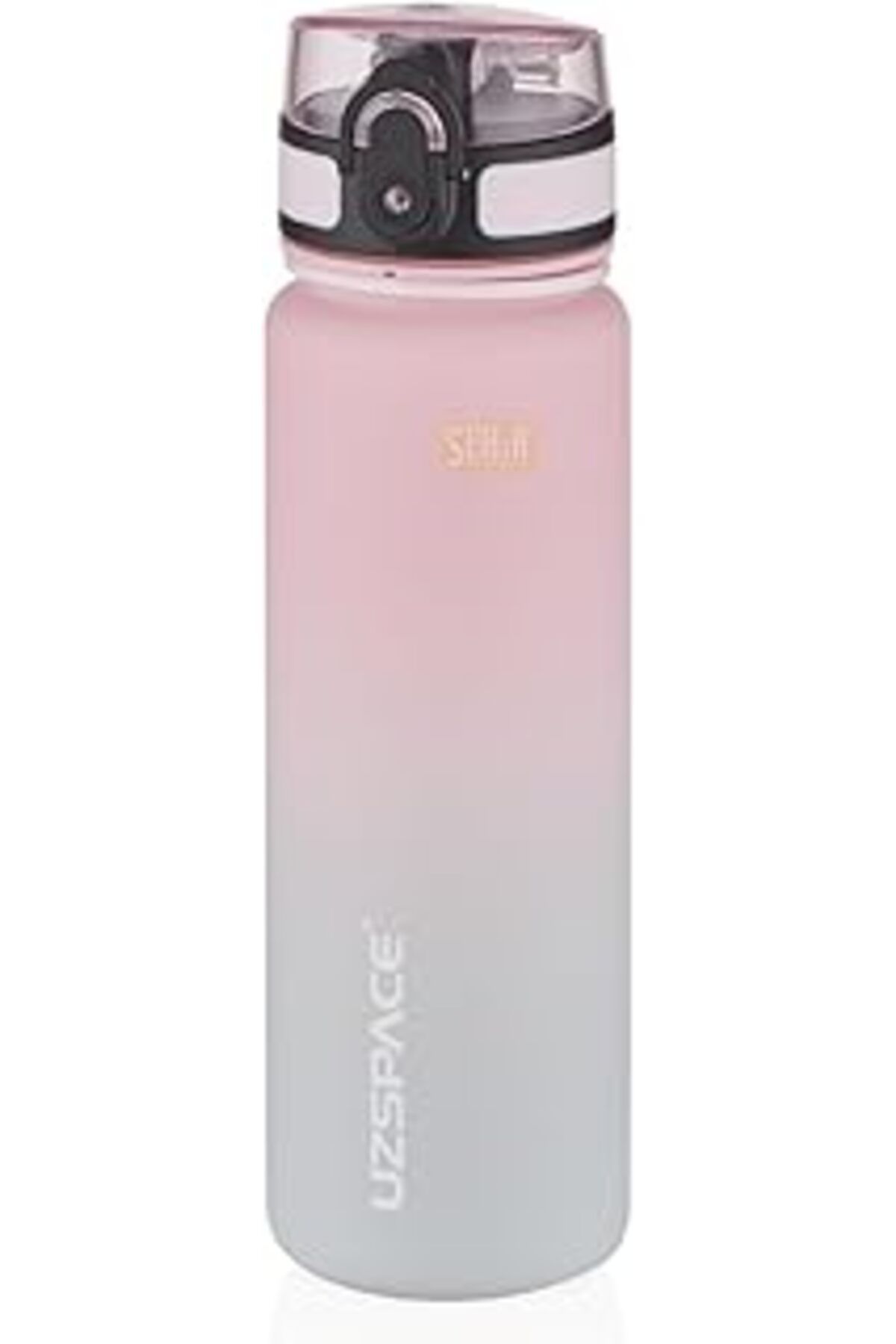 karadağsb Uzspace 500ml Çift Renkli Sızdırmaz Bpa Içermez Kilitlenebilir Kapaklı Motivasyonel Tritan Su Matar