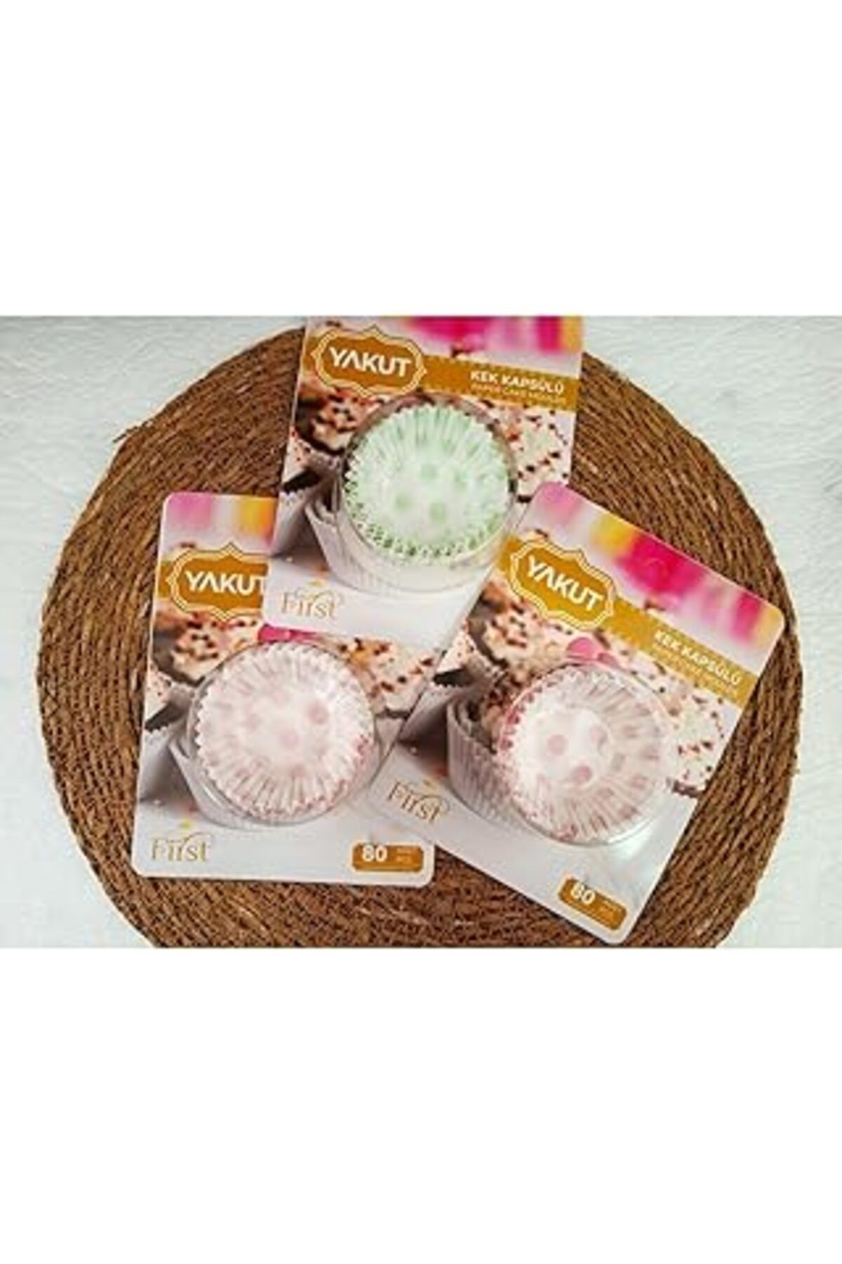 Pazarcan 240 Adet Kek Kapsülü Muffin Kağıdı Cupcake
